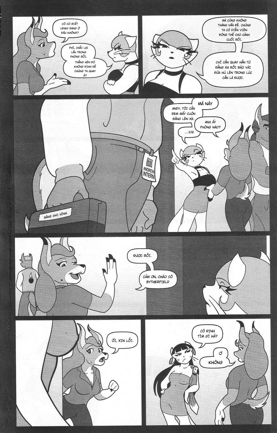 HentaiVN.net - Ảnh 4 - Lenny Elkhound 7 - Intern To Adventure - Chap 1