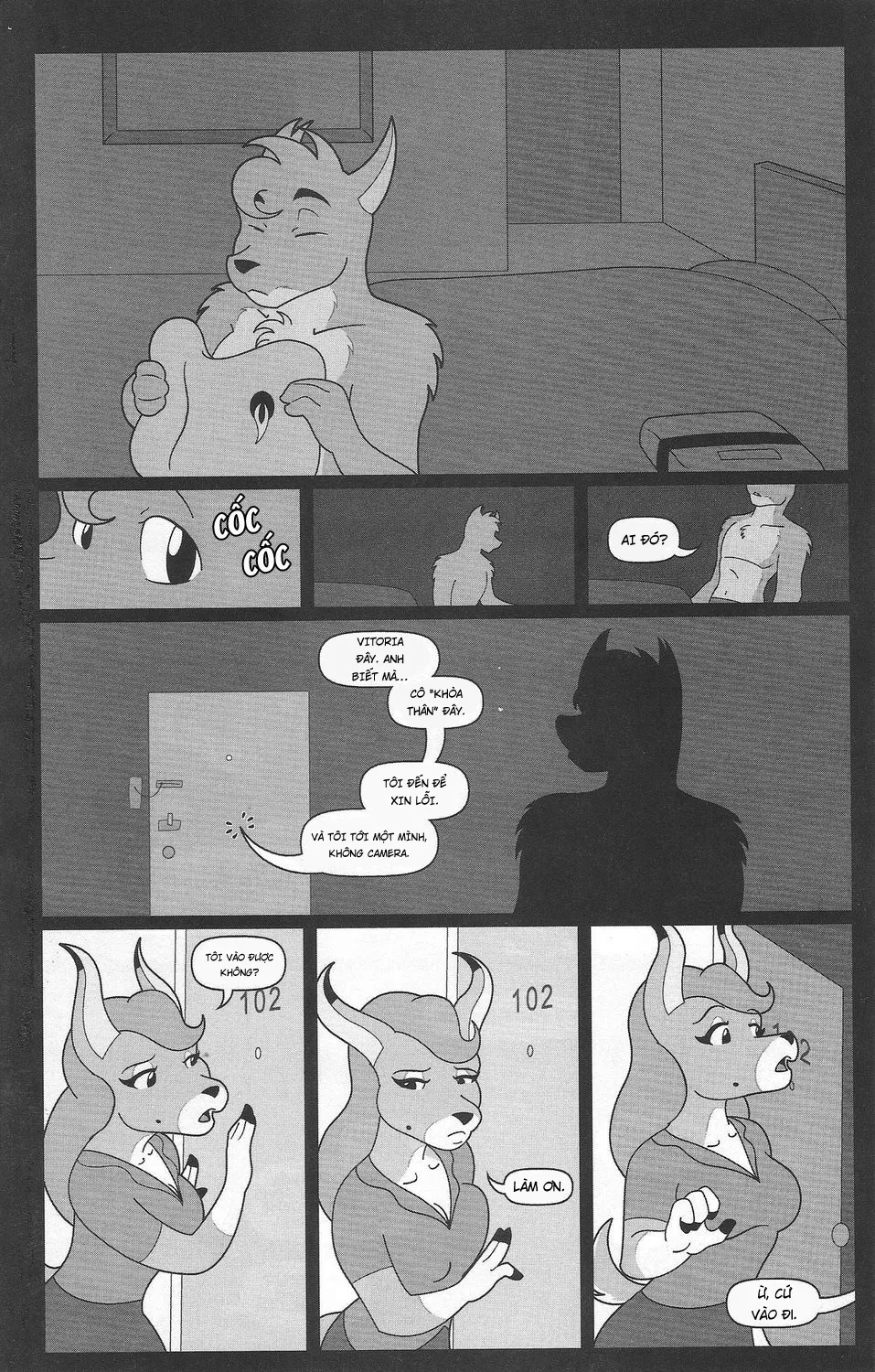 HentaiVN.net - Ảnh 6 - Lenny Elkhound 7 - Intern To Adventure - Chap 1