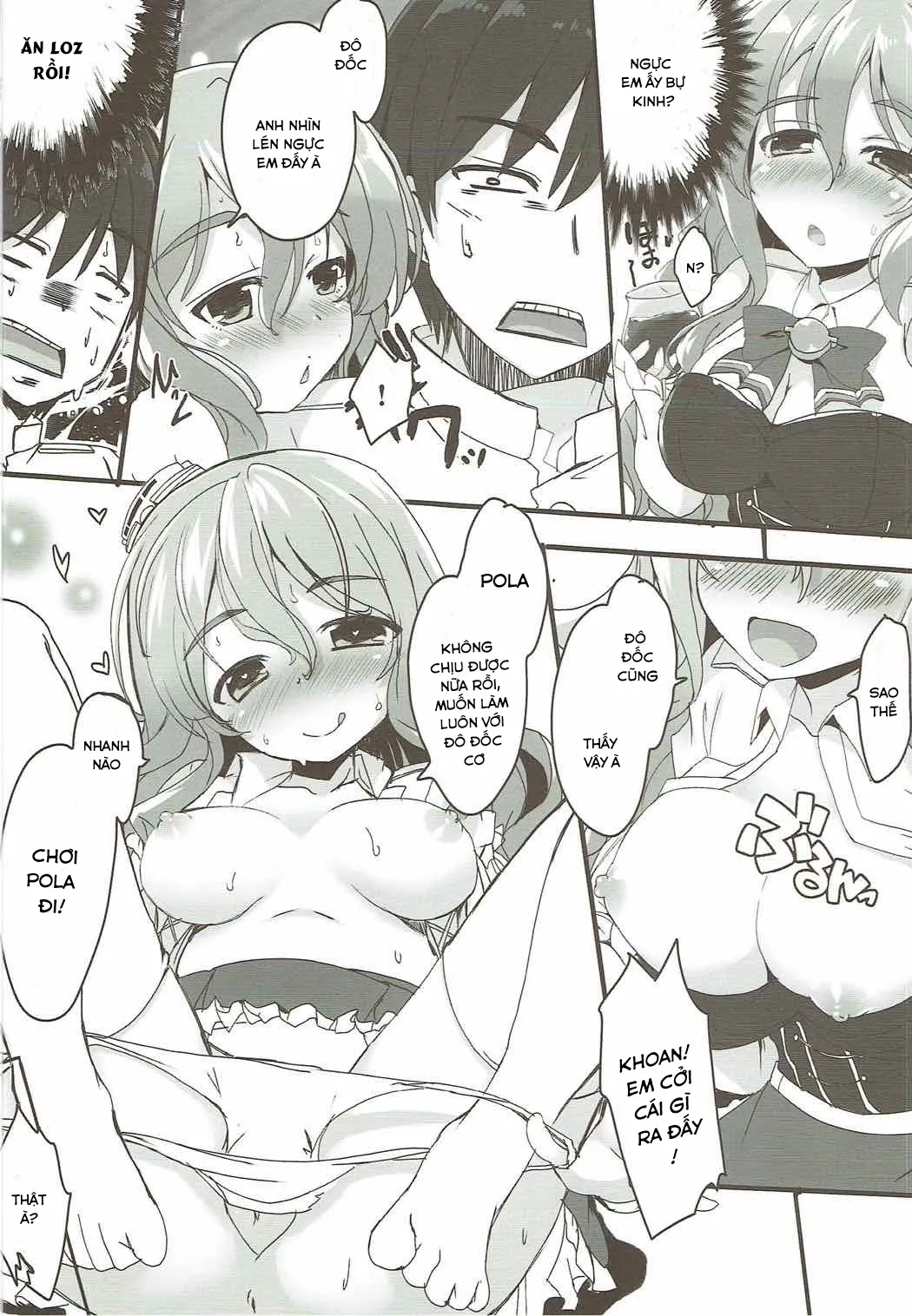 HentaiVN.net - Ảnh 6 - Iwanakute mo Tsutawaru Are wa Sukoshi no Sake Da!! (Kantai Collection -KanColle-) - Chap 1