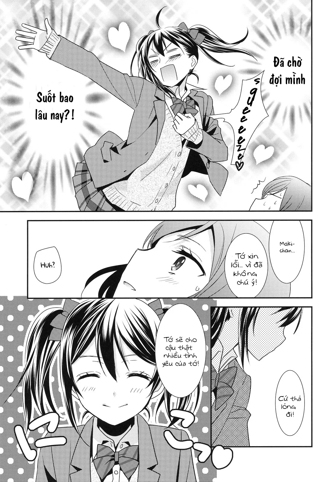 HentaiVN.net - Ảnh 6 - Maki-chan ga Otoire o Gaman suru Ohanashi - Chap 1