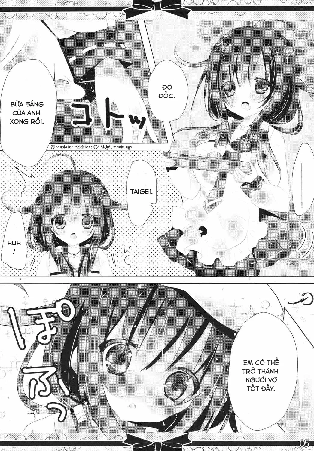 HentaiVN.net - Ảnh 5 - Marriage Ring o, Kimi ni. (Kantai Collection -KanColle-) - Chap 1