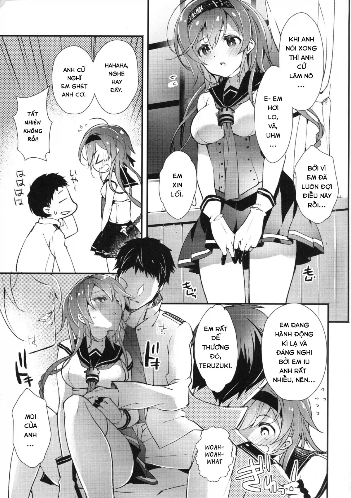 HentaiVN.net - Ảnh 5 - Ánh sáng xanh [Minahanada; Light Blue] - Chap 1