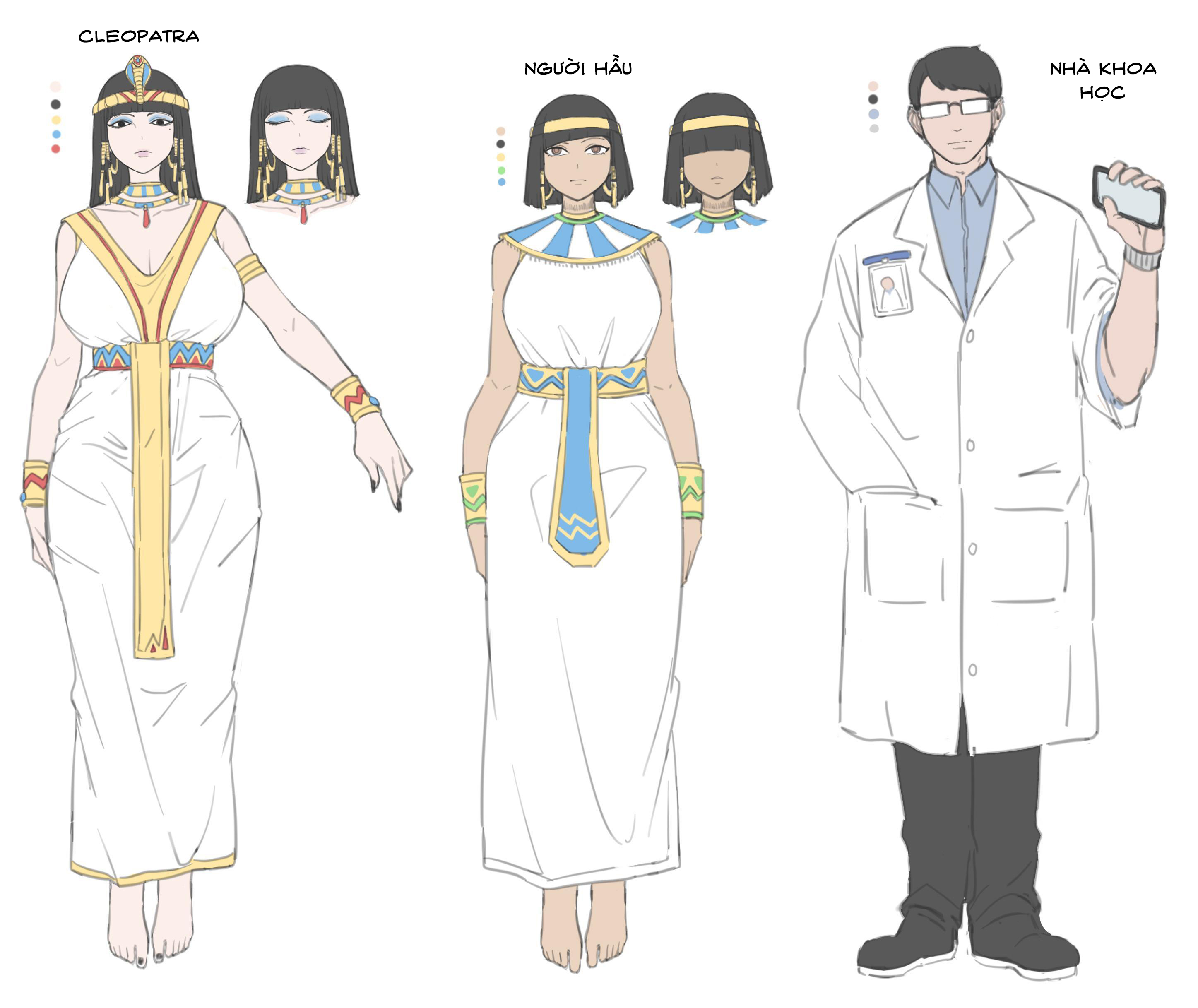 HentaiVN.net - Ảnh 21 - Du hành thời gian, vô tình nhặt được Cleopatra - Chap 1