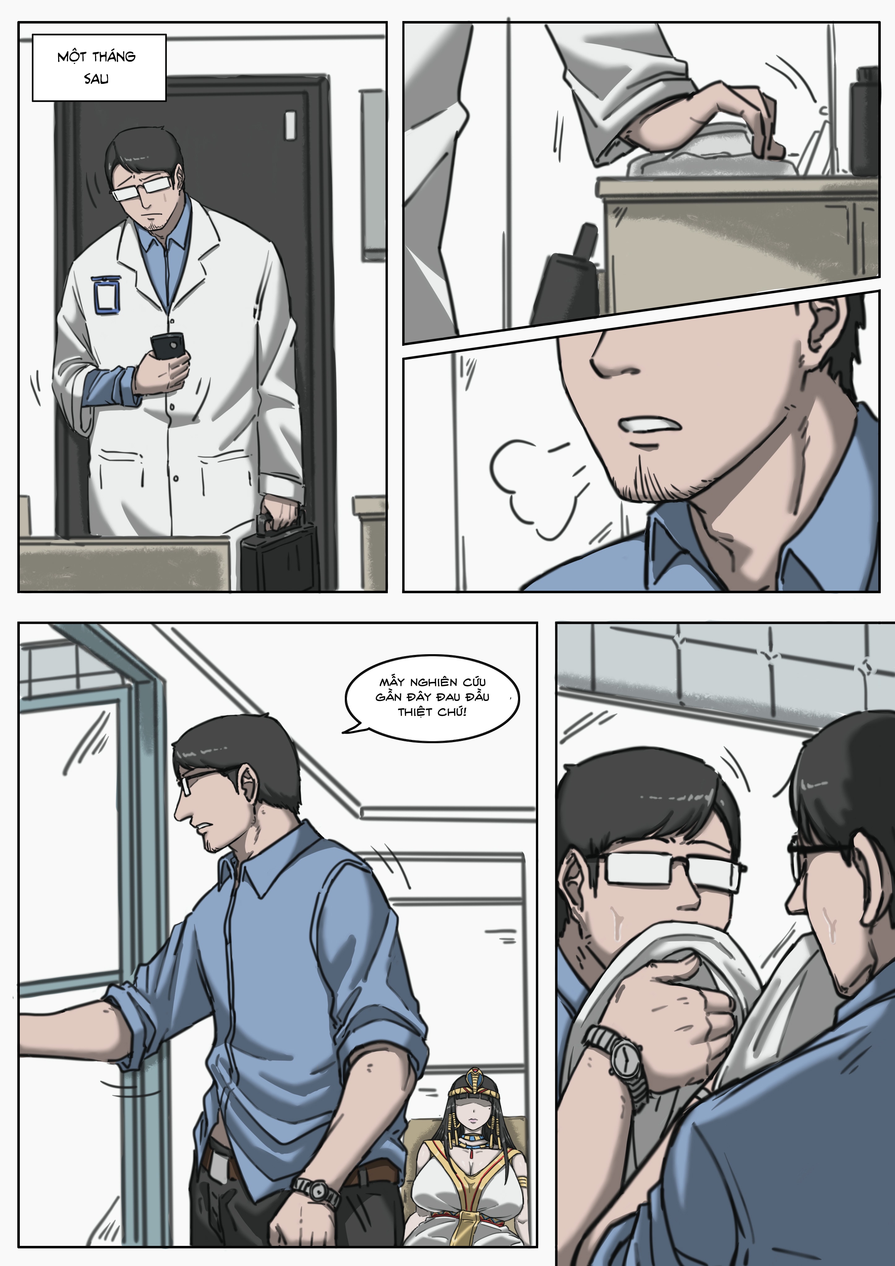 HentaiVN.net - Ảnh 9 - Du hành thời gian, vô tình nhặt được Cleopatra - Chap 4