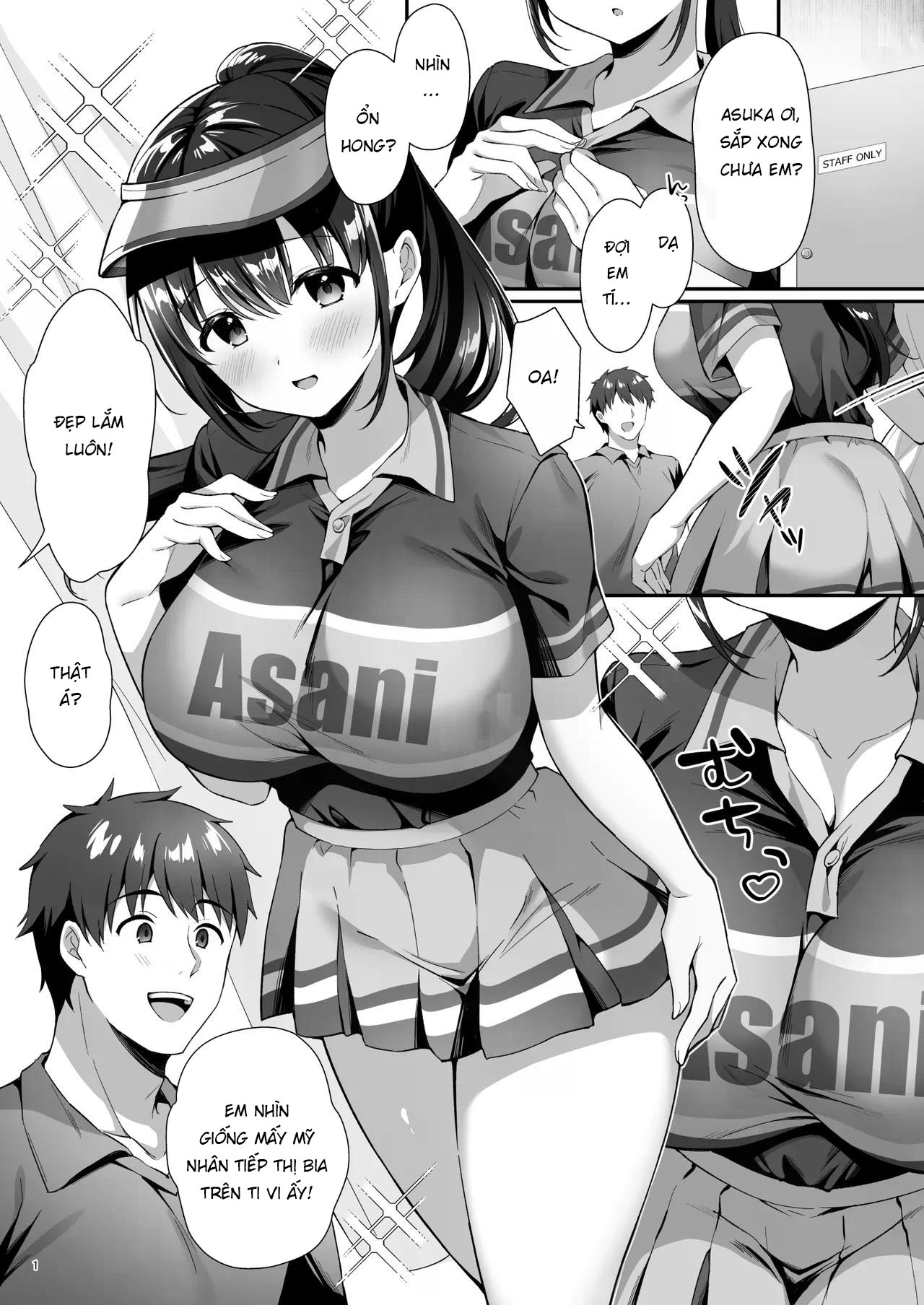 HentaiVN.net - Ảnh 5 - Watashi, Nusundemasen! Beer Garden no Uriko Baito ni Kita Dake Nanoni… - Chap 1