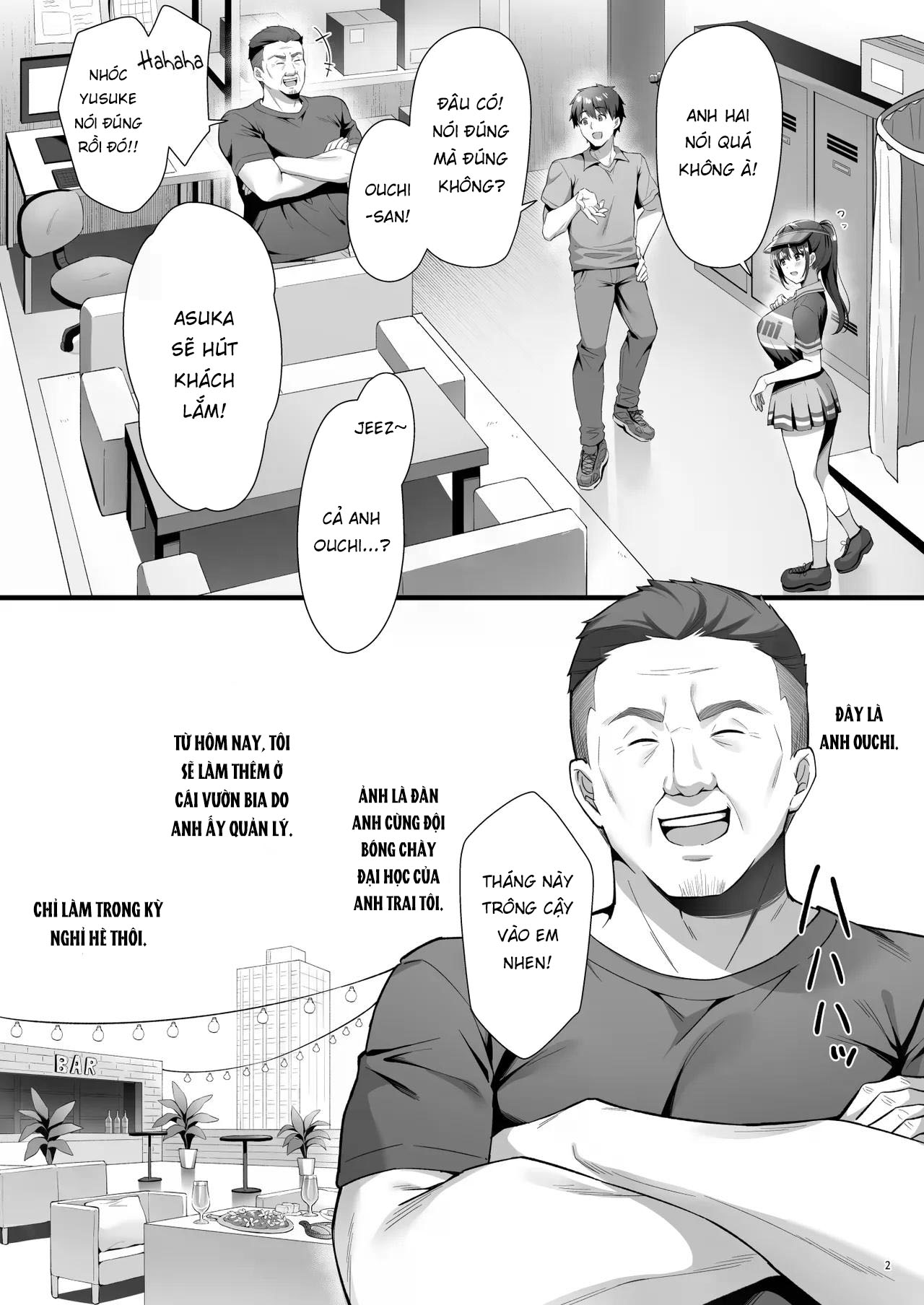 HentaiVN.net - Ảnh 6 - Watashi, Nusundemasen! Beer Garden no Uriko Baito ni Kita Dake Nanoni… - Chap 1