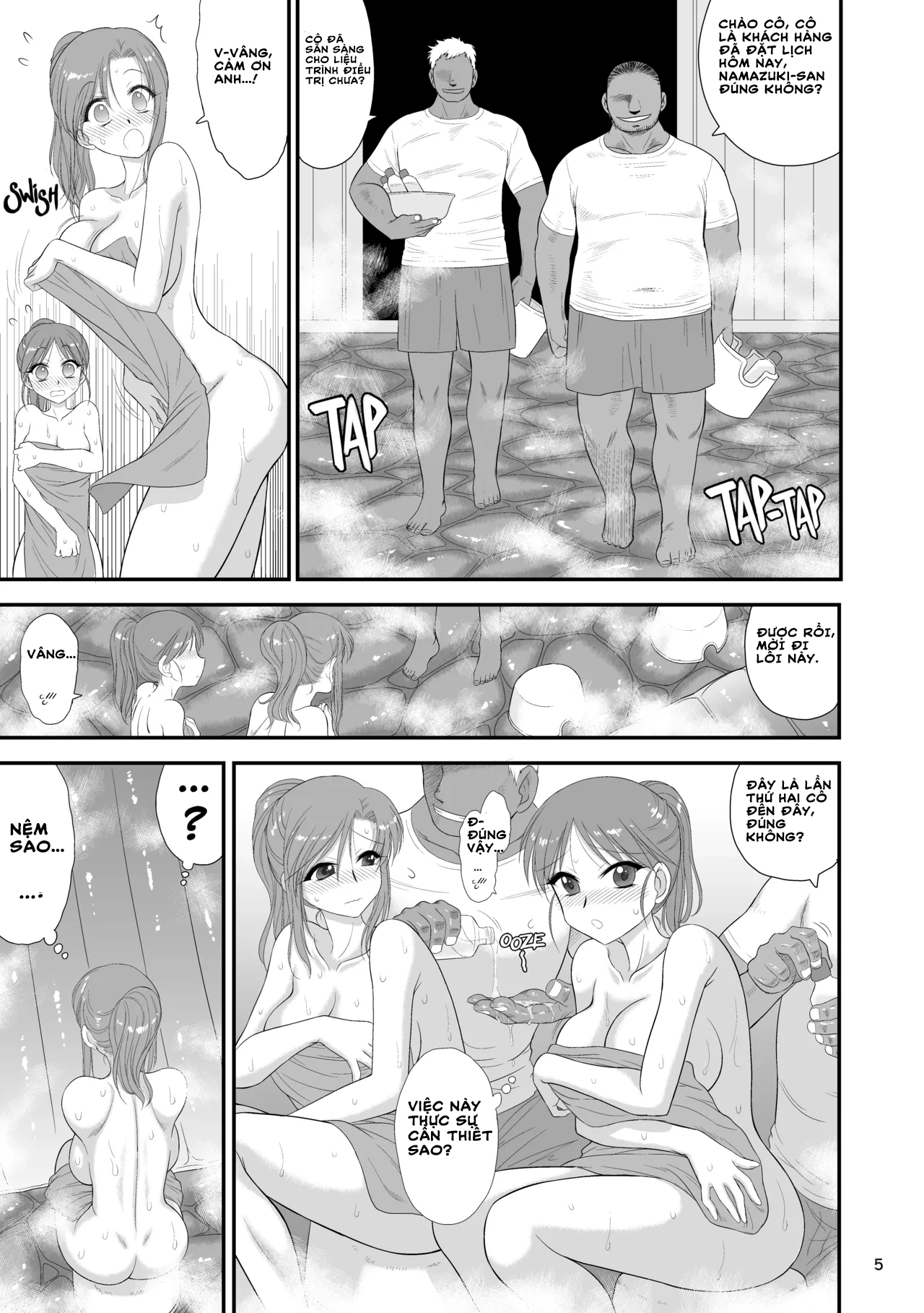 HentaiVN.net - Ảnh 5 - Đụ cả mẹ lẫn con tại suối nước nóng - Chap 1