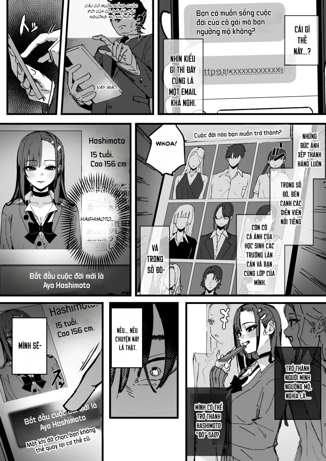 HentaiVN.net - Ảnh 6 - Shinjinsei ~Akogare no Classmate Hen~ - Chap 1