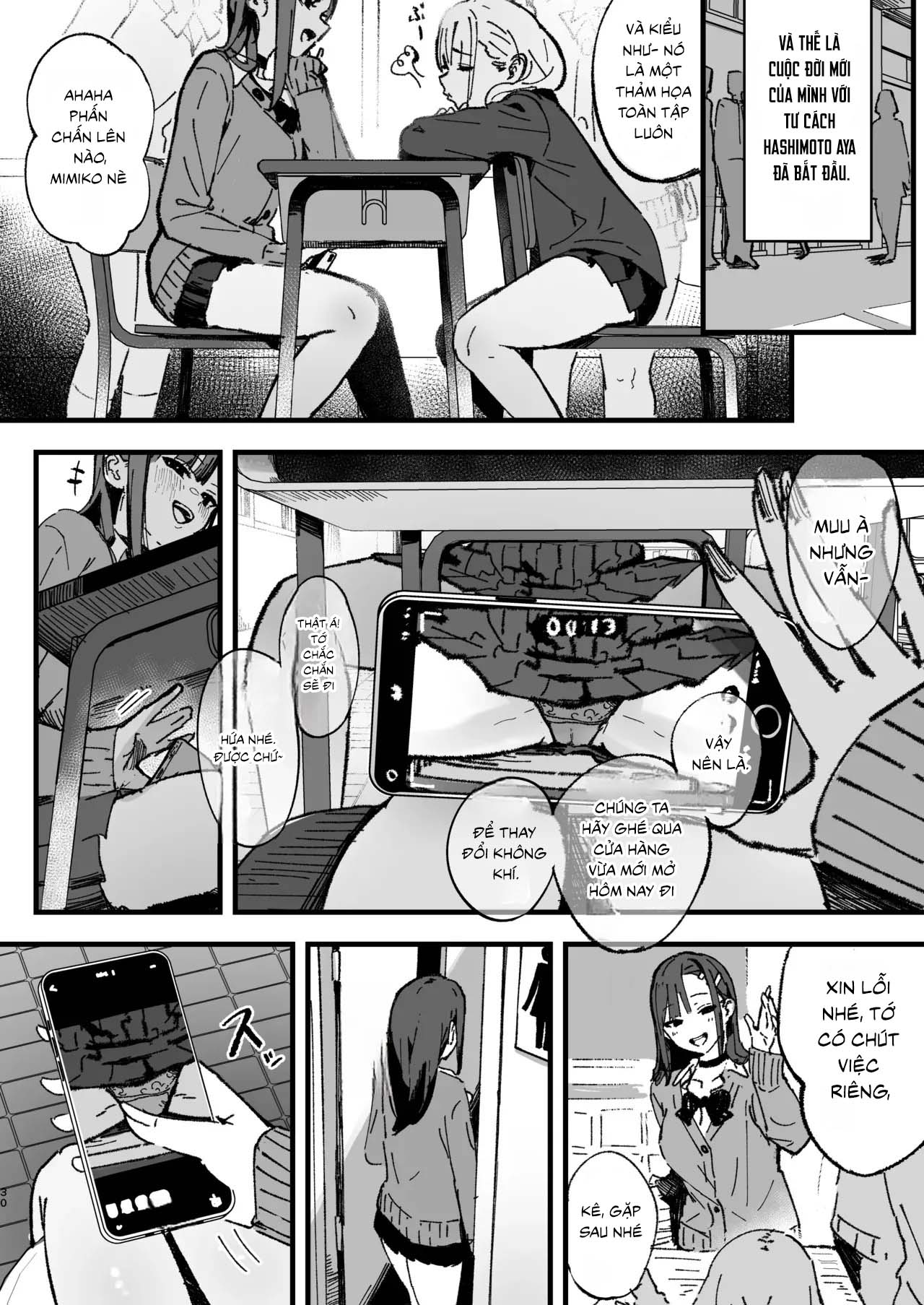 HentaiVN.net - Ảnh 10 - Shinjinsei ~Akogare no Classmate Hen~ - Chap 2