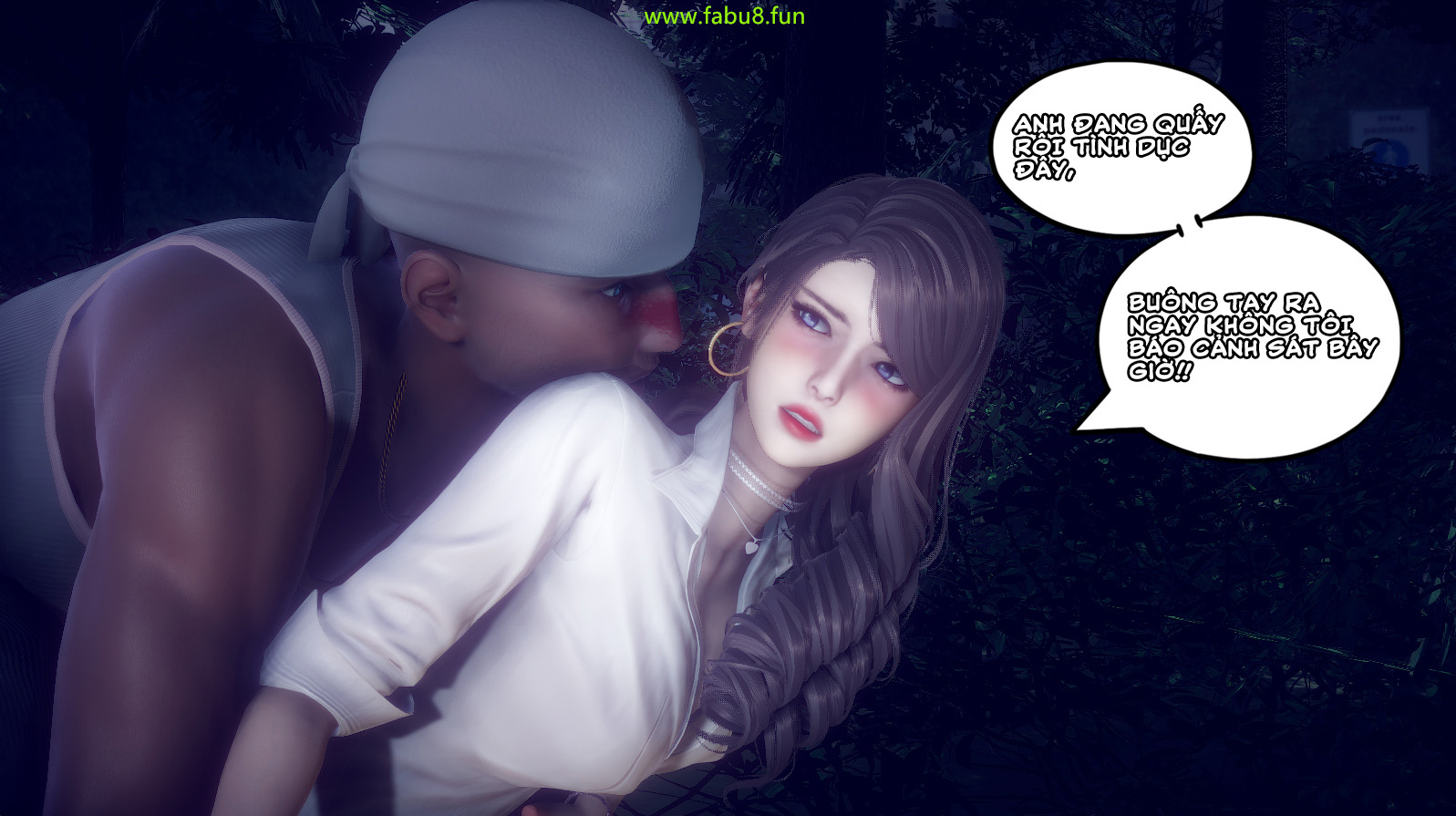 HentaiVN.net - Ảnh 33 - An và Kiều - Chap 2
