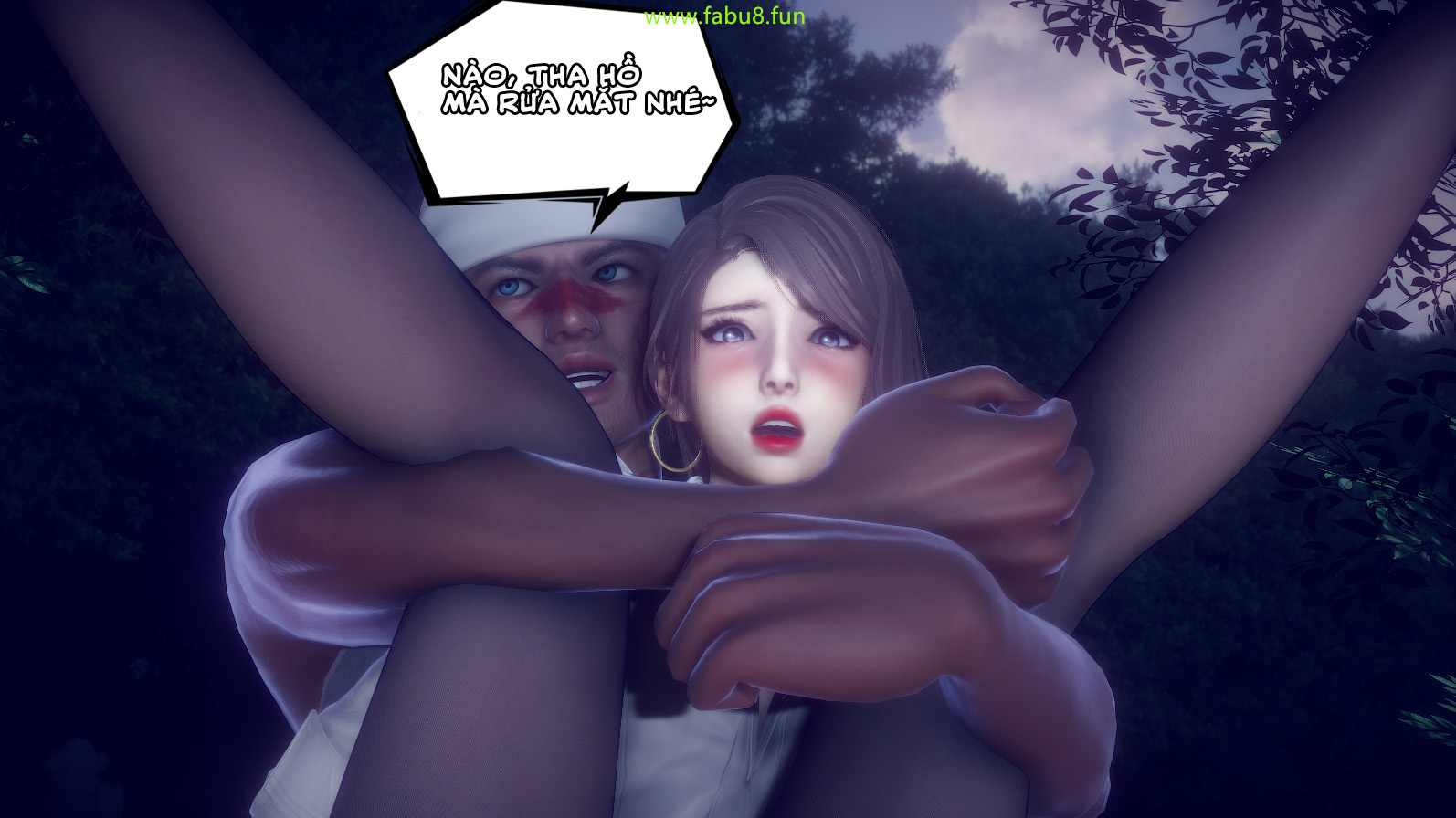 HentaiVN.net - Ảnh 37 - An và Kiều - Chap 2