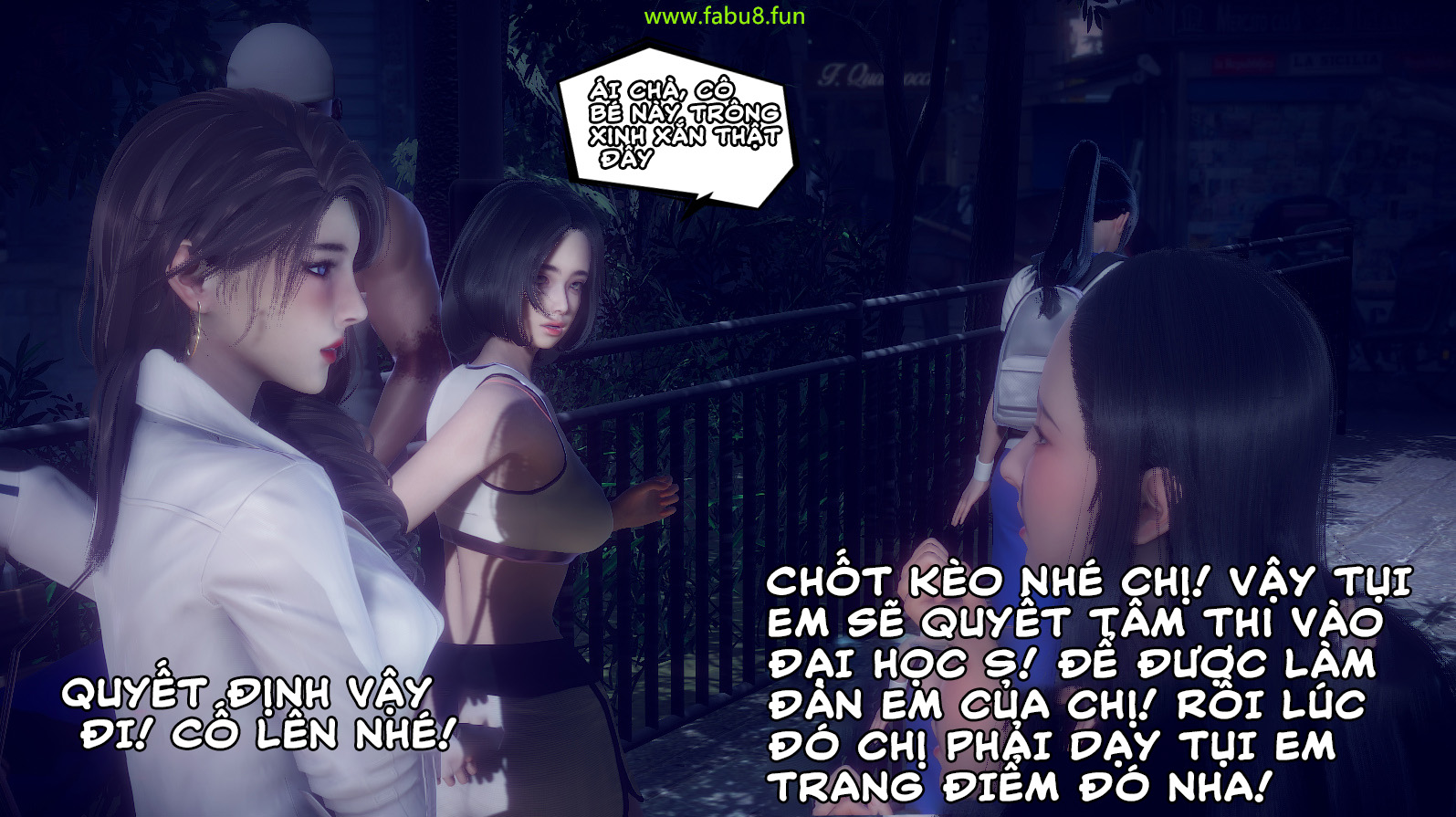 HentaiVN.net - Ảnh 5 - An và Kiều - Chap 2