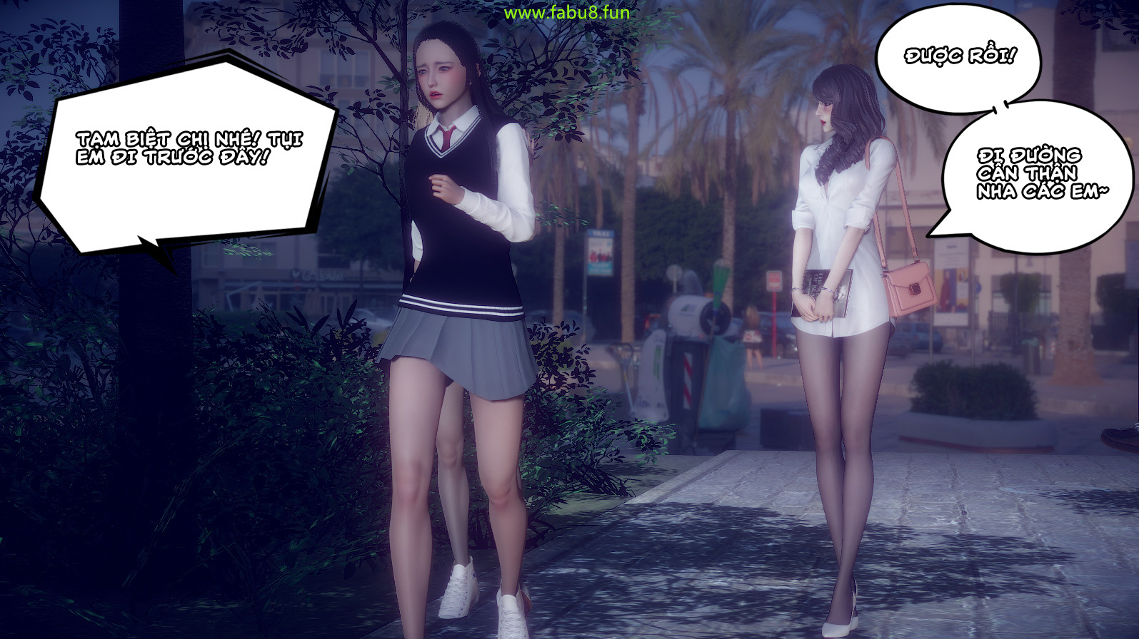 HentaiVN.net - Ảnh 7 - An và Kiều - Chap 2