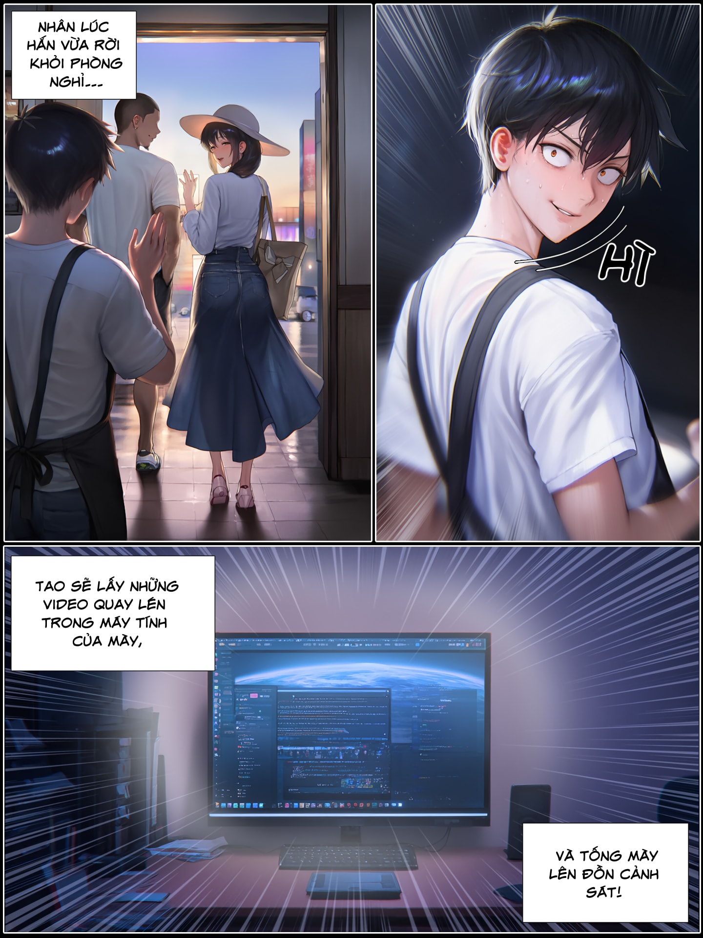 HentaiVN.net - Ảnh 11 - Bí mật tên phụ quán - Chap 1