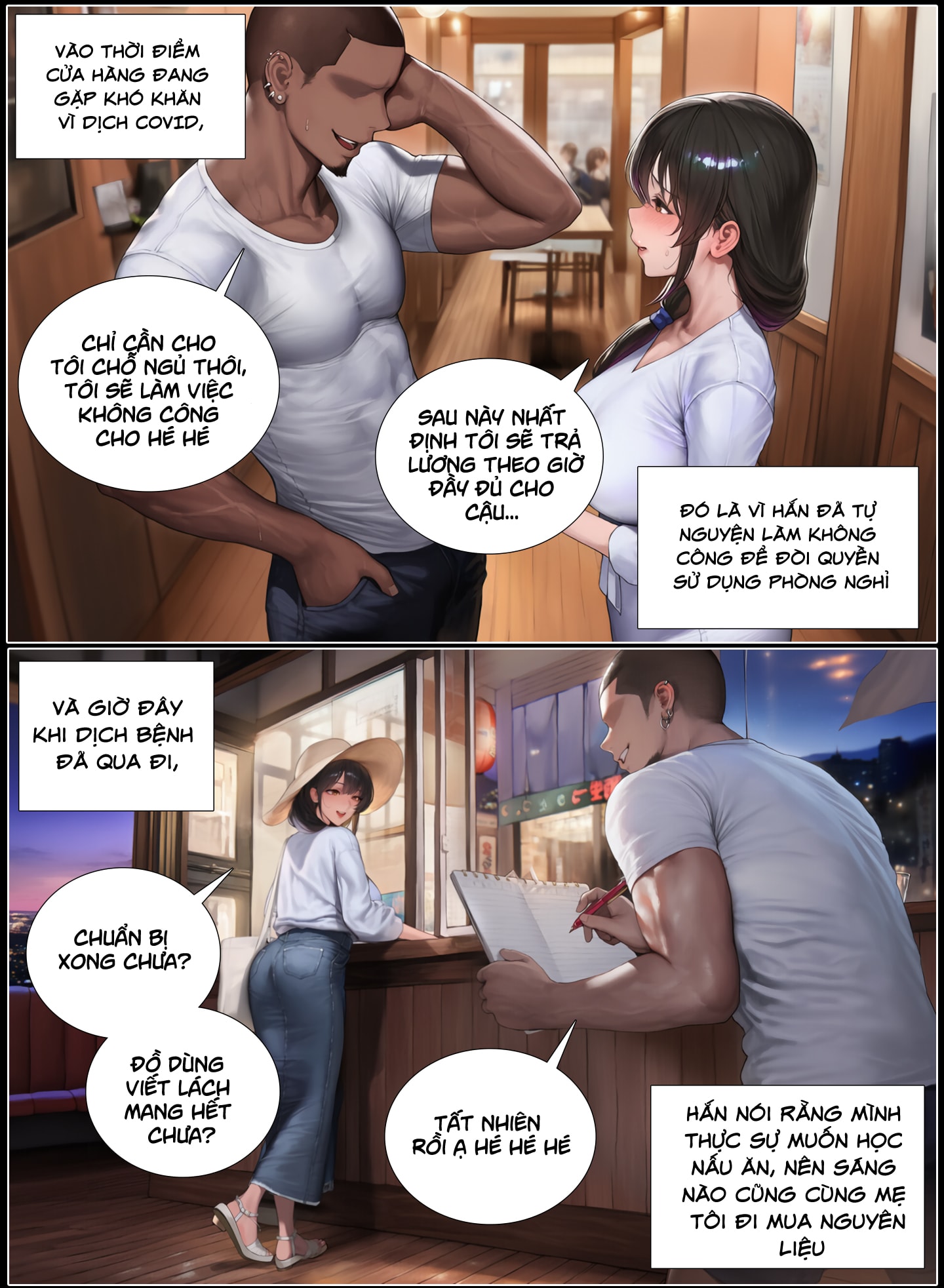 HentaiVN.net - Ảnh 9 - Bí mật tên phụ quán - Chap 1