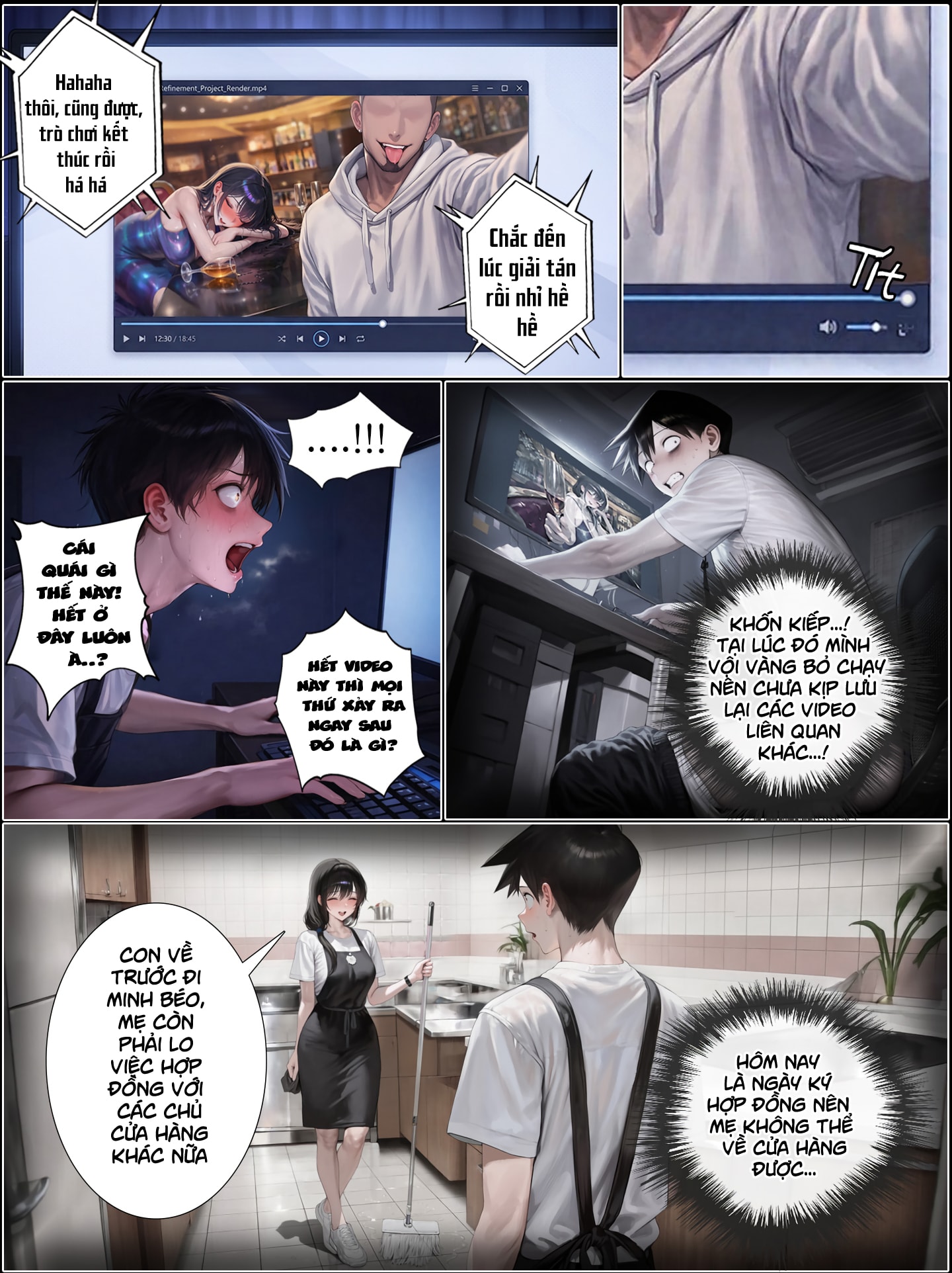 HentaiVN.net - Ảnh 3 - Bí mật tên phụ quán - Chap 2