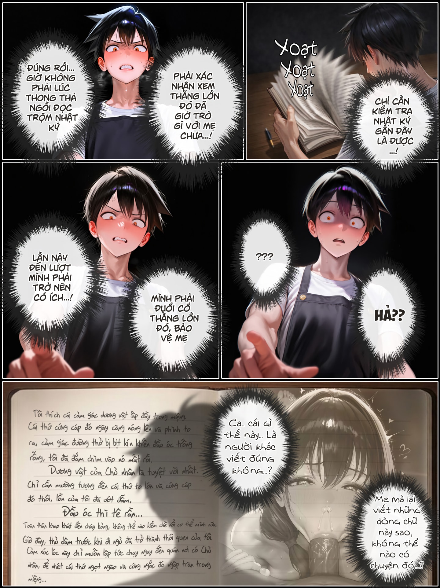 HentaiVN.net - Ảnh 8 - Bí mật tên phụ quán - Chap 2