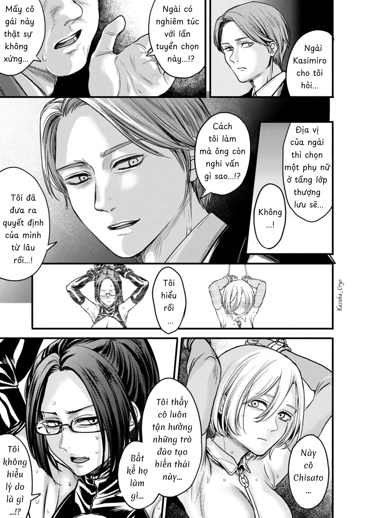 HentaiVN.net - Ảnh 12 - Tuyển vợ cho chủ tịch - Chap 3