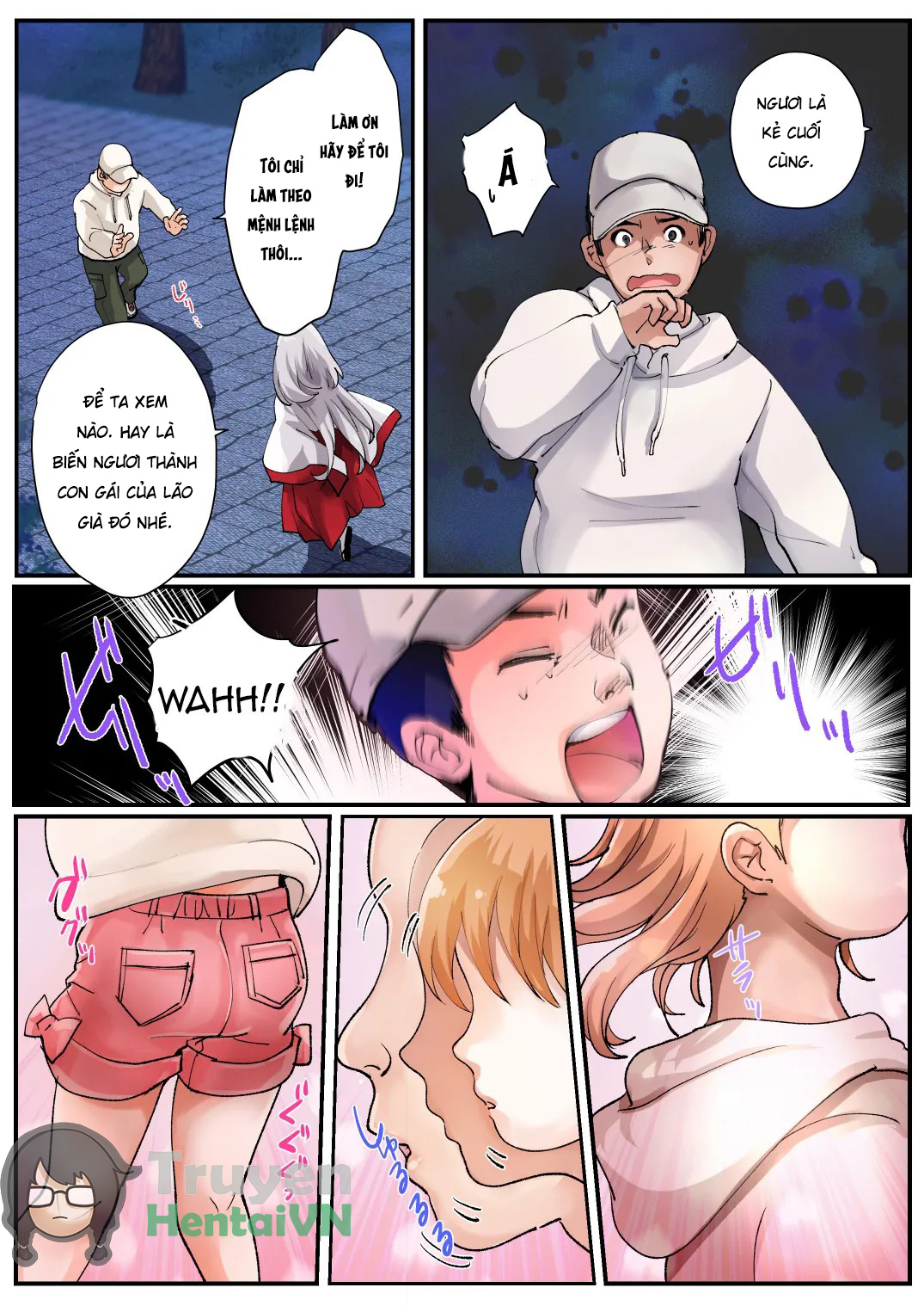 HentaiVN.net - Ảnh 23 - Mukui wa TS Shinbatsu! Furyou Shounen-tachi no Matsuro - Chap 1