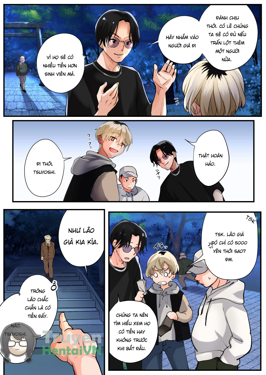 HentaiVN.net - Ảnh 5 - Mukui wa TS Shinbatsu! Furyou Shounen-tachi no Matsuro - Chap 1