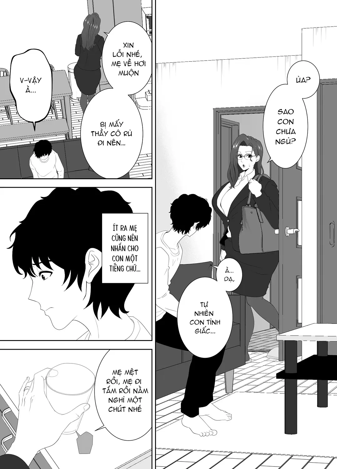 HentaiVN.net - Ảnh 22 - Người mẹ sa ngã sau giờ học: Bản ghi chép còn lại trong điện thoại - Chap 1