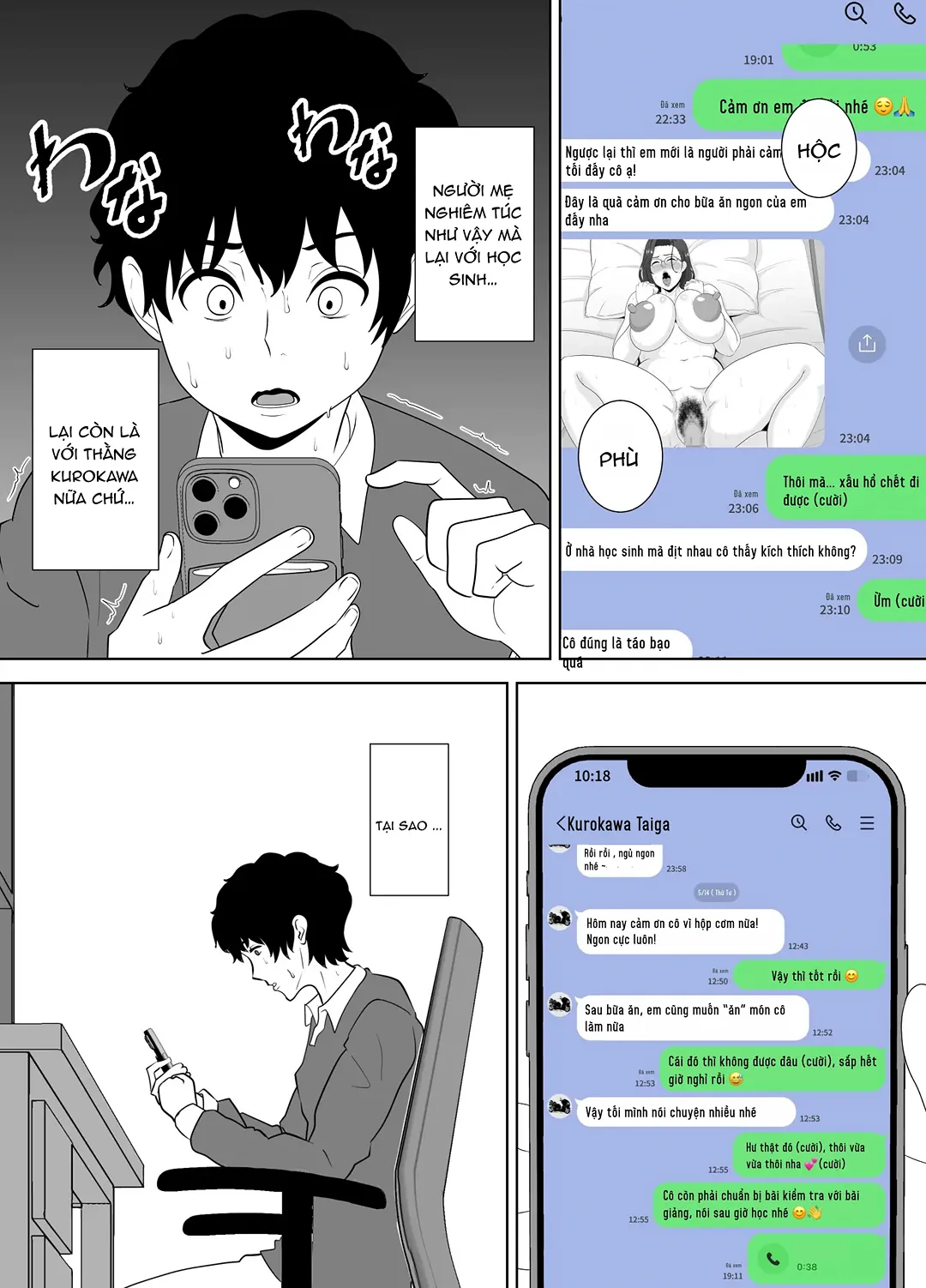 HentaiVN.net - Ảnh 50 - Người mẹ sa ngã sau giờ học: Bản ghi chép còn lại trong điện thoại - Chap 1
