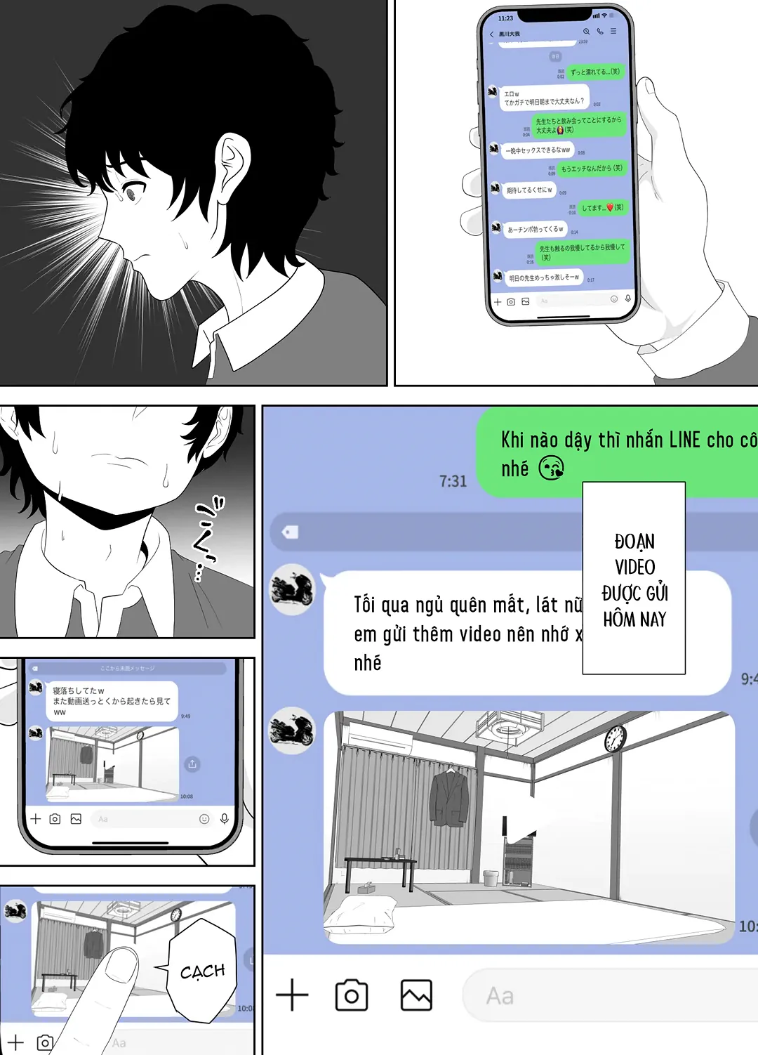 HentaiVN.net - Ảnh 18 - Người mẹ sa ngã sau giờ học: Bản ghi chép còn lại trong điện thoại - Chap 2