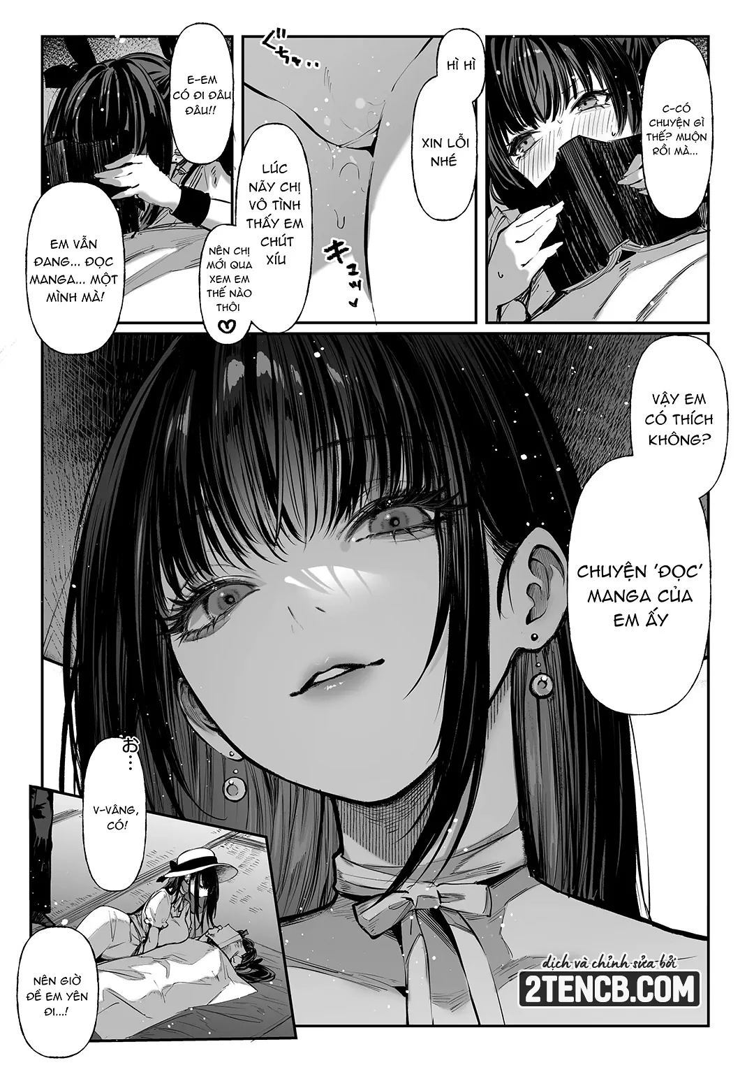 HentaiVN.net - Ảnh 32 - Hamegoto – Bí mật của hai chị em - Chap 1