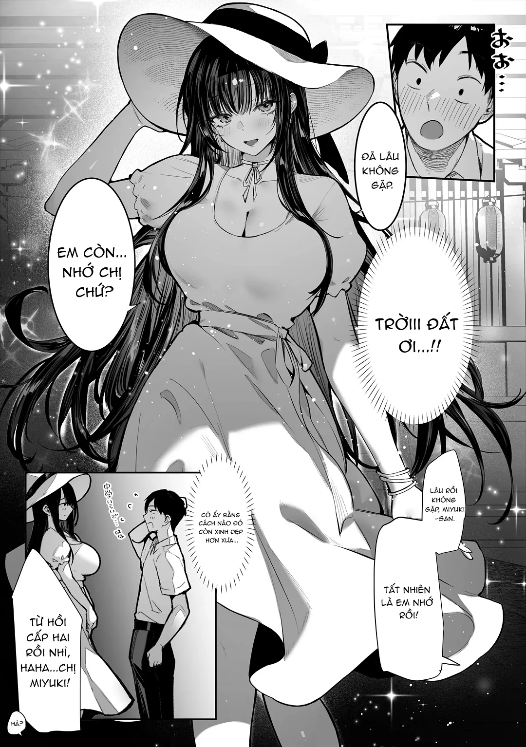 HentaiVN.net - Ảnh 9 - Hamegoto – Bí mật của hai chị em - Chap 1