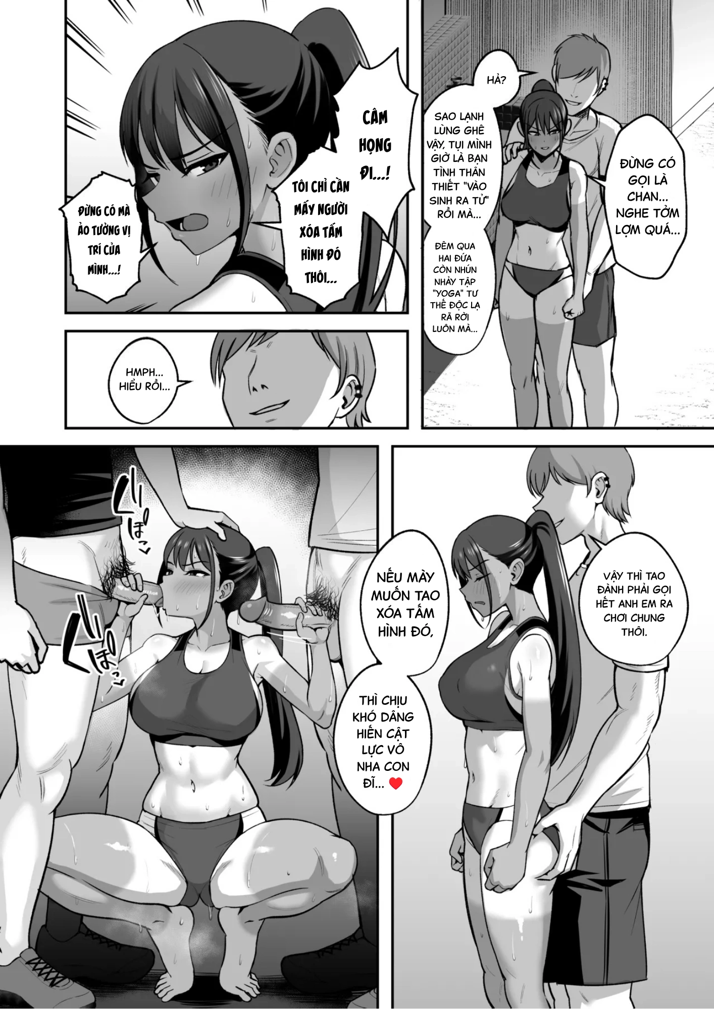 HentaiVN.net - Ảnh 19 - ĐỘI TRƯỞNG ĐỘI ĐIỀN KINH ĐẦU HÀNG BỌN DU CÔN - Chap 1