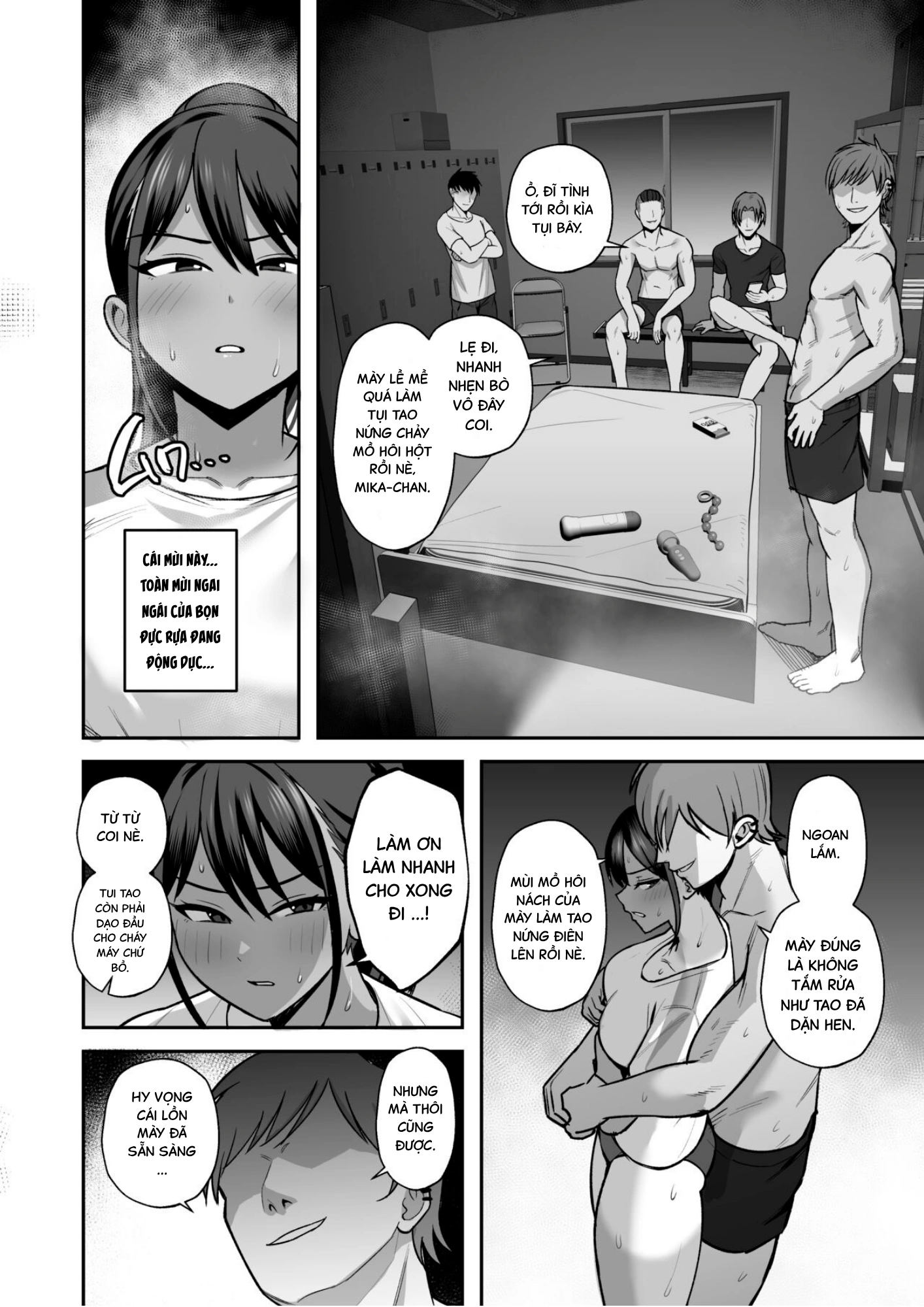HentaiVN.net - Ảnh 27 - ĐỘI TRƯỞNG ĐỘI ĐIỀN KINH ĐẦU HÀNG BỌN DU CÔN - Chap 1