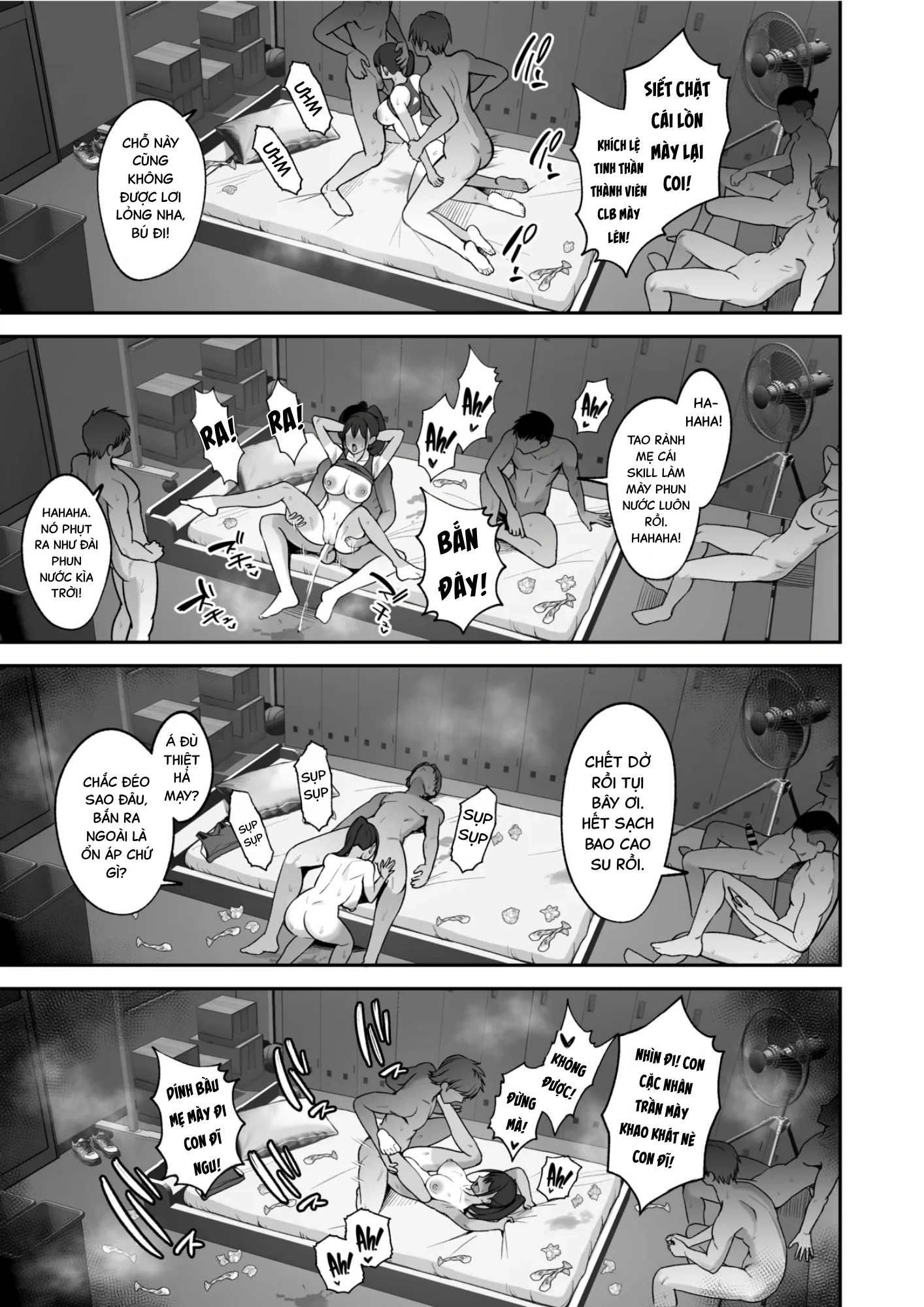 HentaiVN.net - Ảnh 32 - ĐỘI TRƯỞNG ĐỘI ĐIỀN KINH ĐẦU HÀNG BỌN DU CÔN - Chap 1