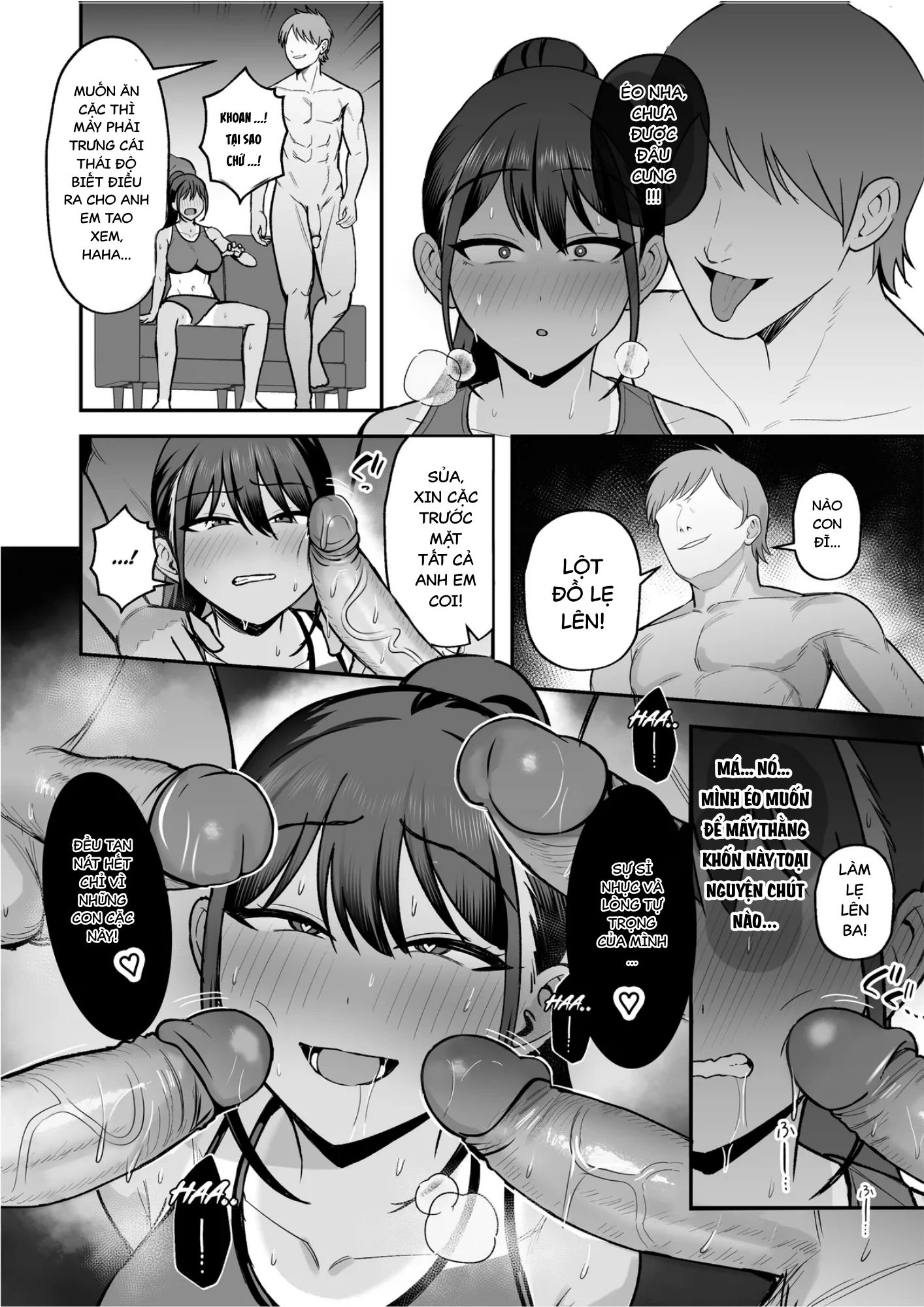 HentaiVN.net - Ảnh 32 - ĐỘI TRƯỞNG ĐỘI ĐIỀN KINH ĐẦU HÀNG BỌN DU CÔN - Chap 2
