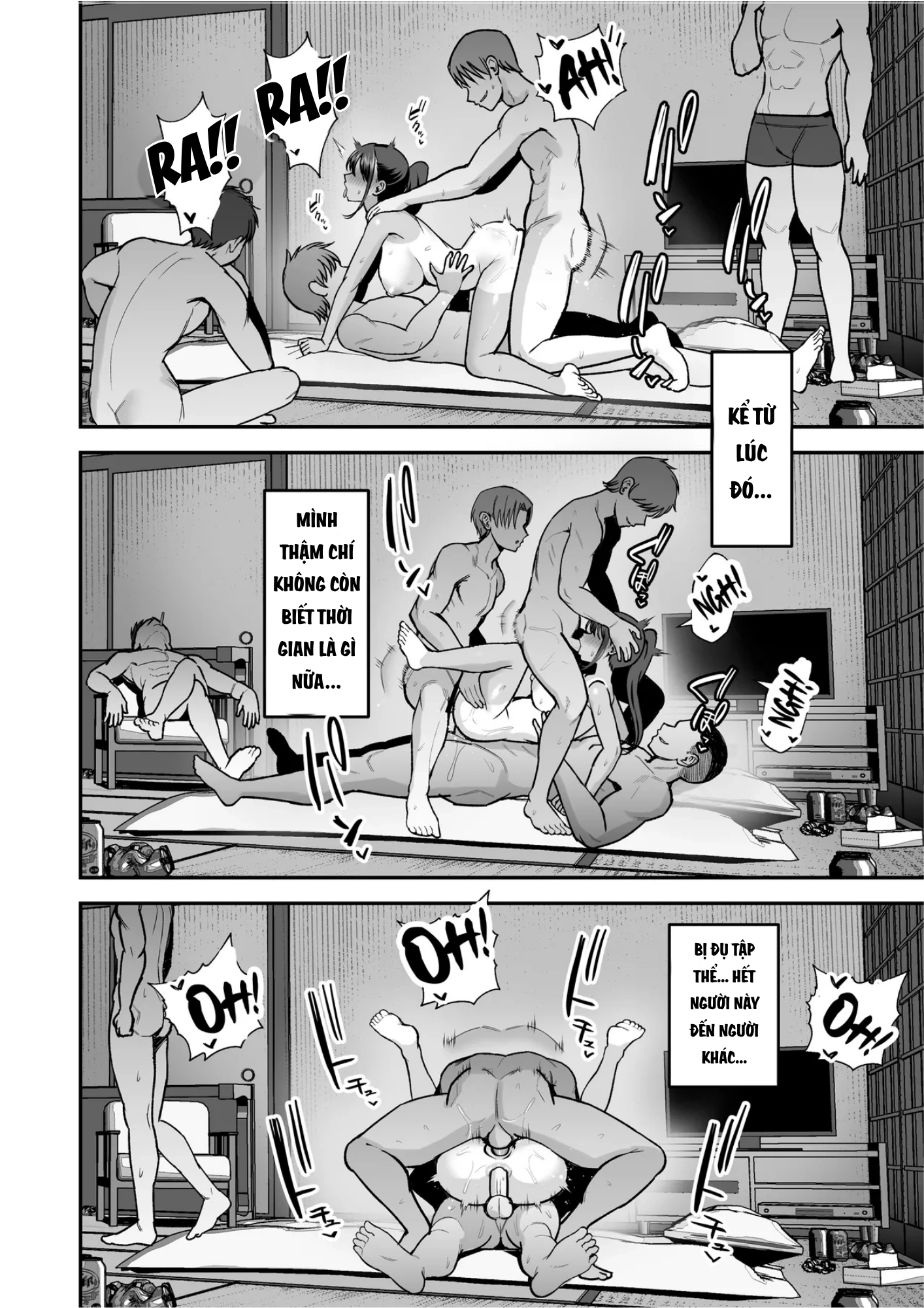HentaiVN.net - Ảnh 38 - ĐỘI TRƯỞNG ĐỘI ĐIỀN KINH ĐẦU HÀNG BỌN DU CÔN - Chap 2