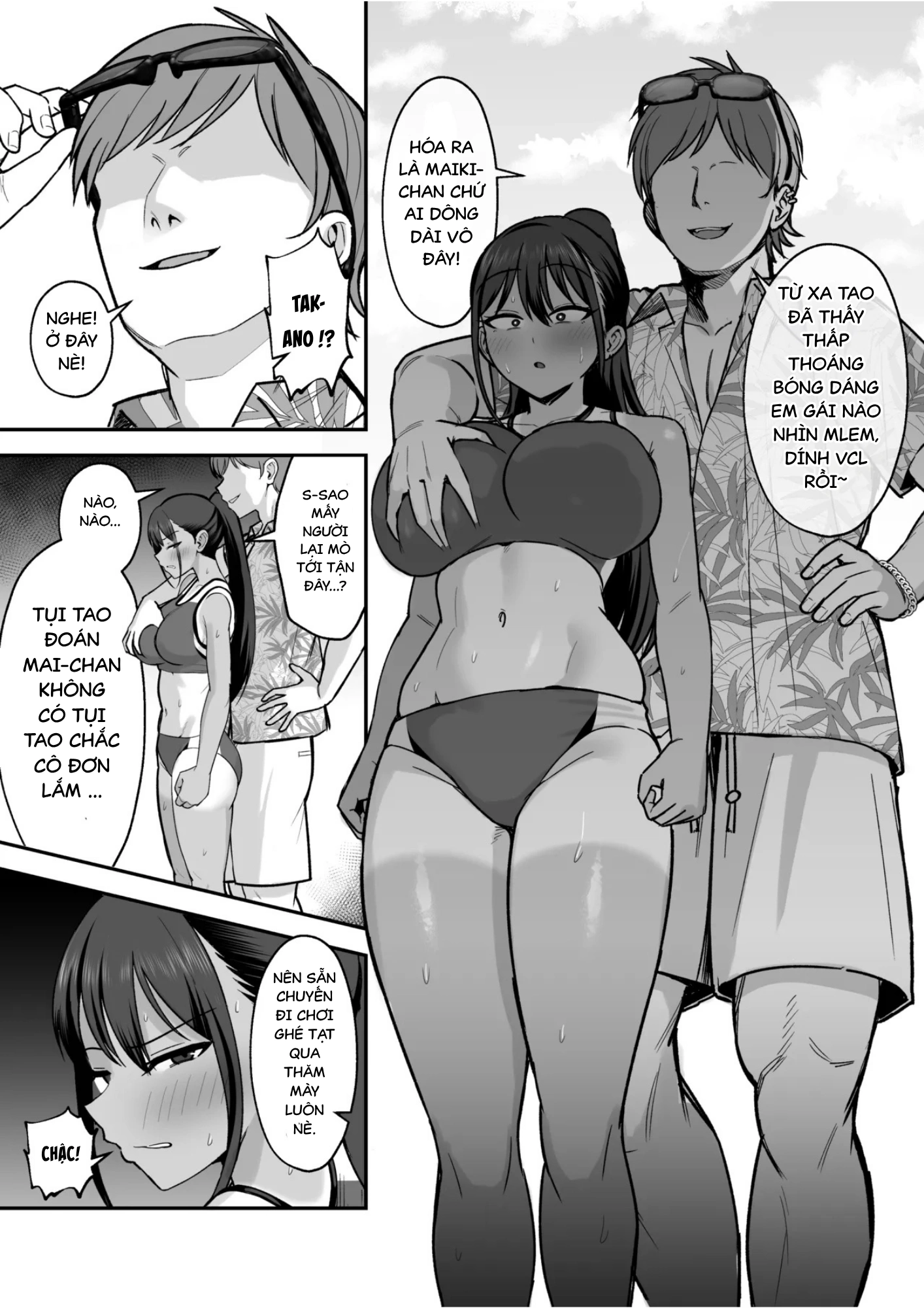 HentaiVN.net - Ảnh 5 - ĐỘI TRƯỞNG ĐỘI ĐIỀN KINH ĐẦU HÀNG BỌN DU CÔN - Chap 2