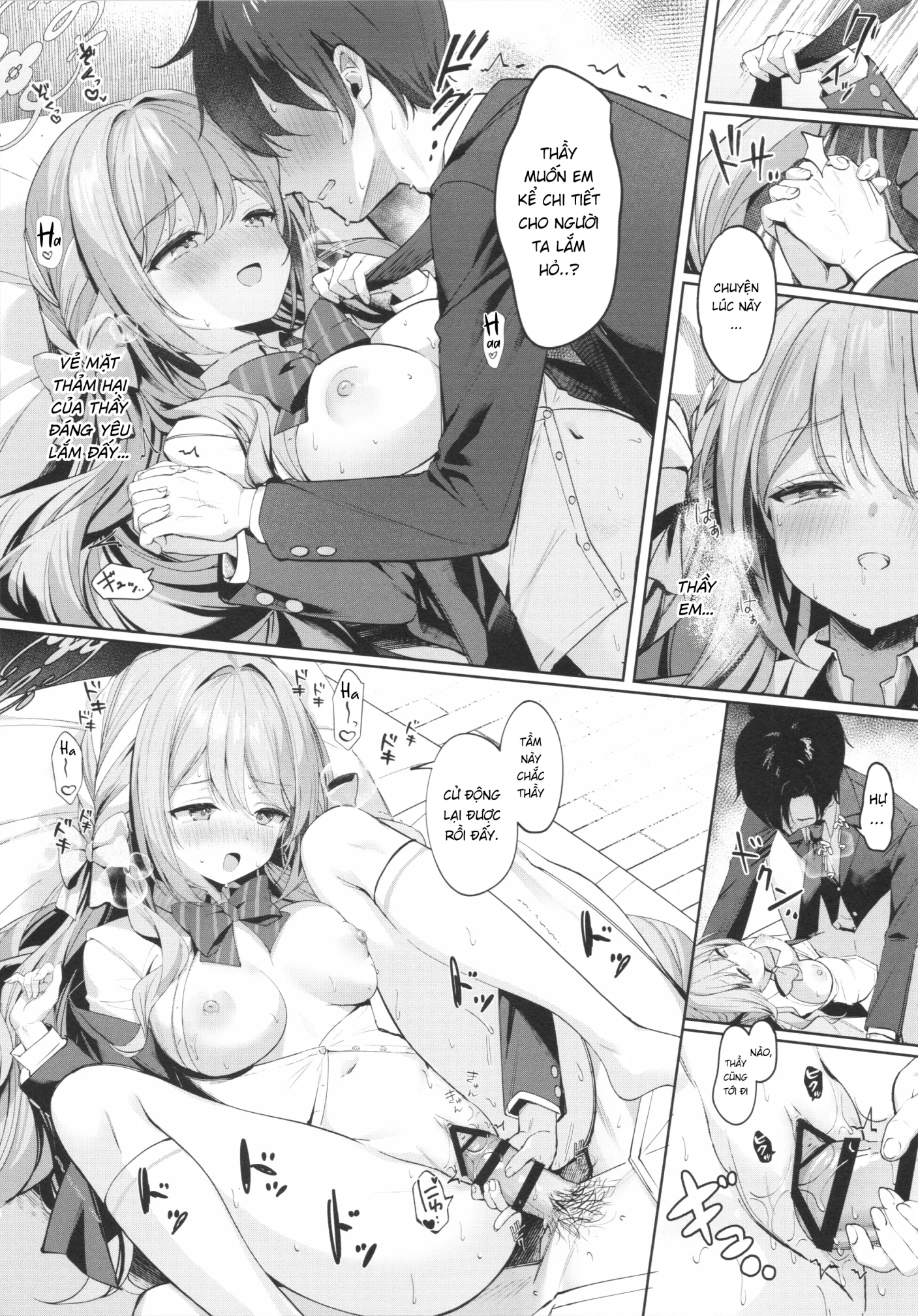 HentaiVN.net - Ảnh 16 - Giáo viên hư là phải bị phạt đó nha! - Chap 1