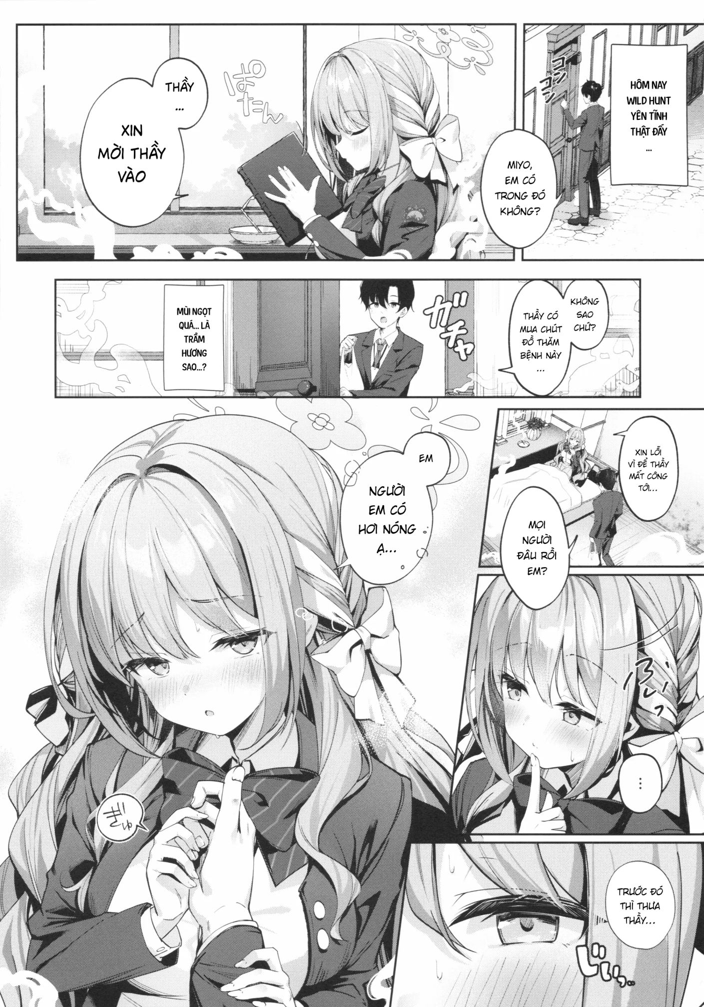 HentaiVN.net - Ảnh 6 - Giáo viên hư là phải bị phạt đó nha! - Chap 1
