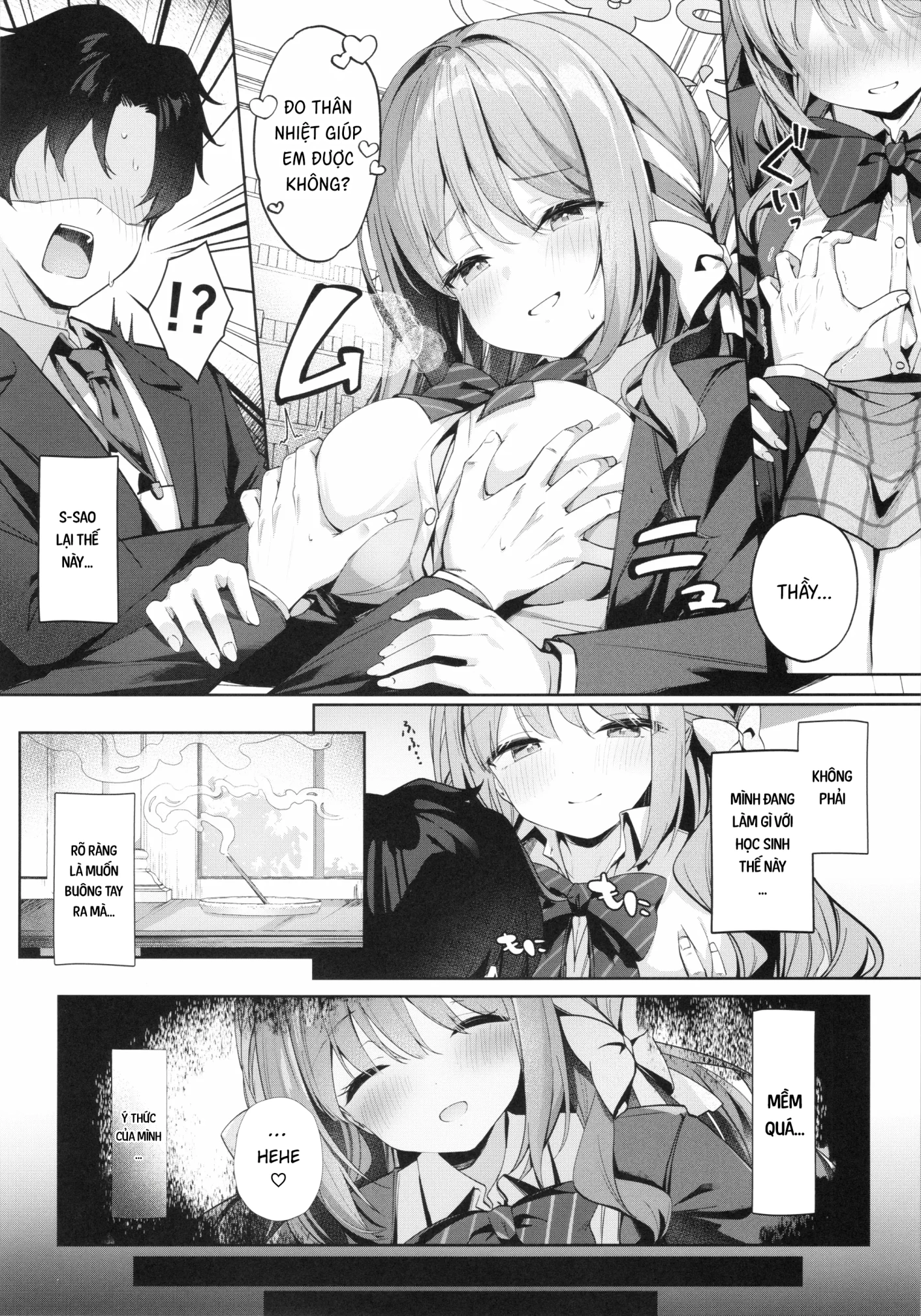 HentaiVN.net - Ảnh 7 - Giáo viên hư là phải bị phạt đó nha! - Chap 1