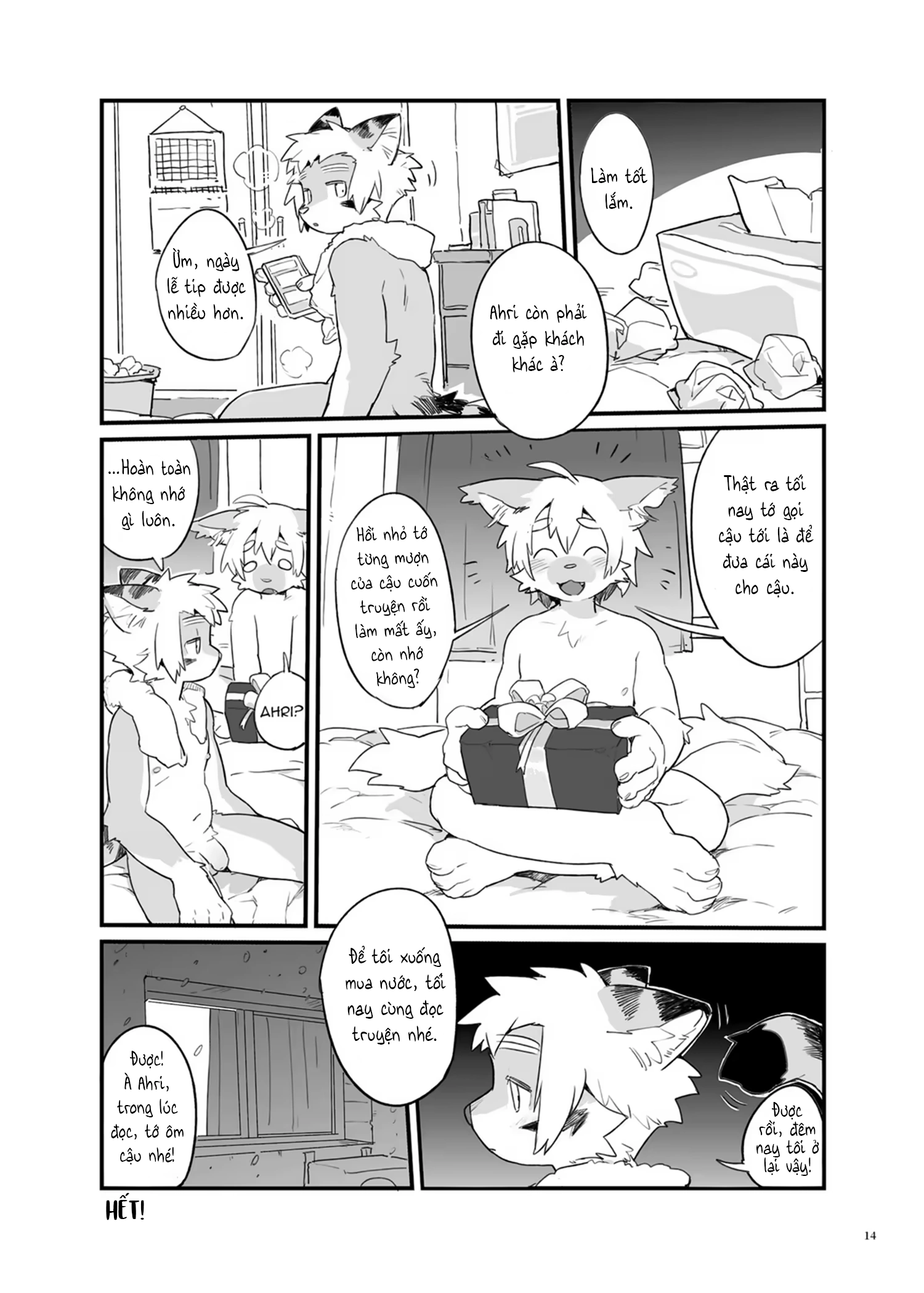 HentaiVN.net - Ảnh 12 - Kemoshonen Vol. 2 - Chap 1