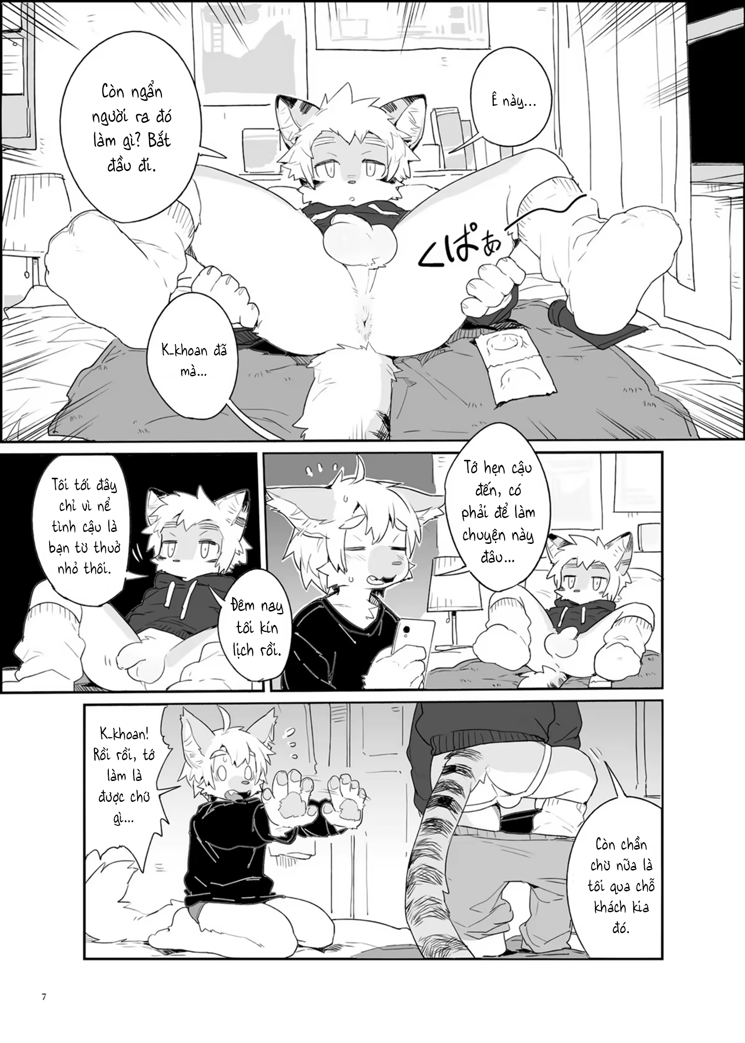 HentaiVN.net - Ảnh 5 - Kemoshonen Vol. 2 - Chap 1