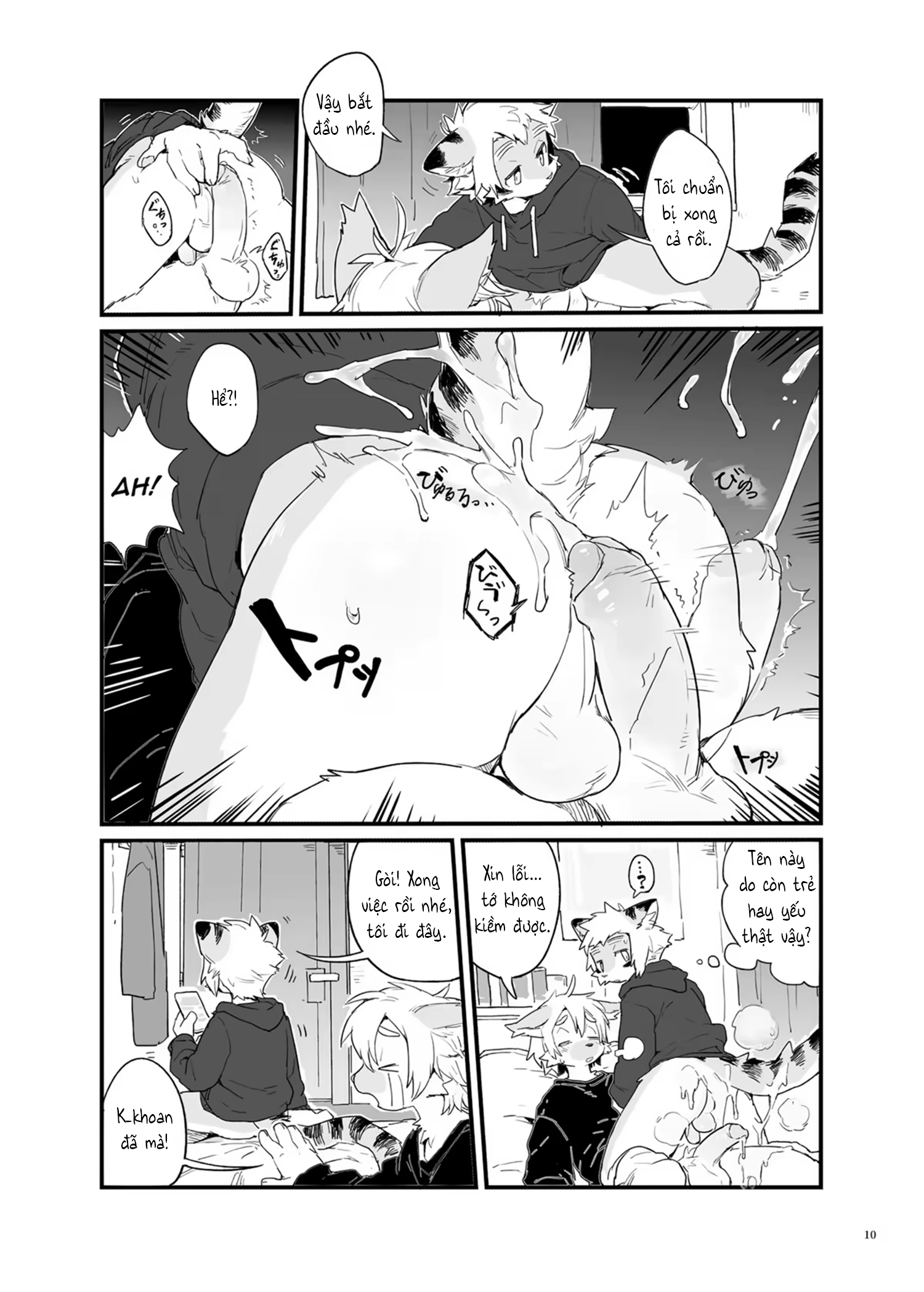 HentaiVN.net - Ảnh 8 - Kemoshonen Vol. 2 - Chap 1