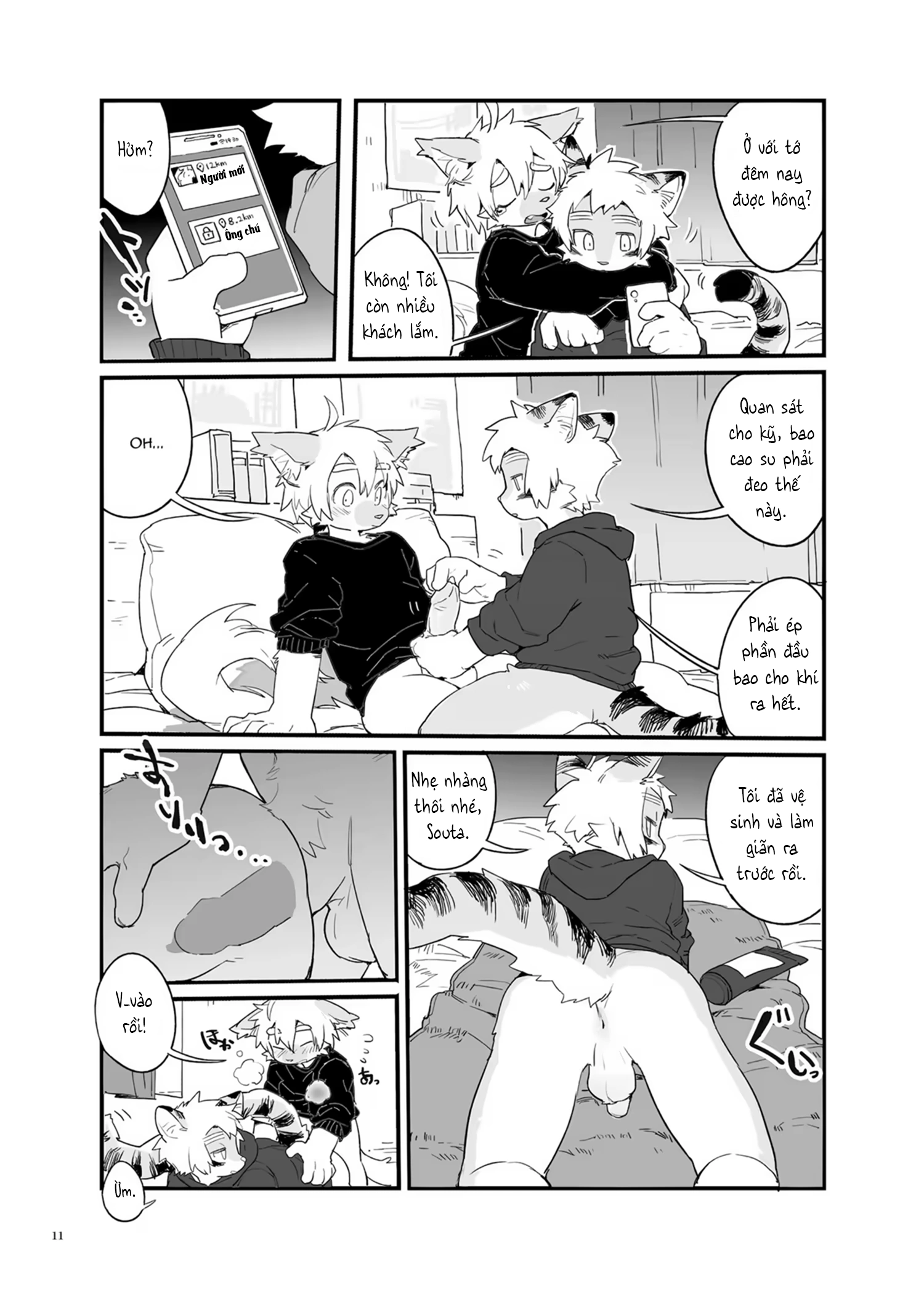 HentaiVN.net - Ảnh 9 - Kemoshonen Vol. 2 - Chap 1