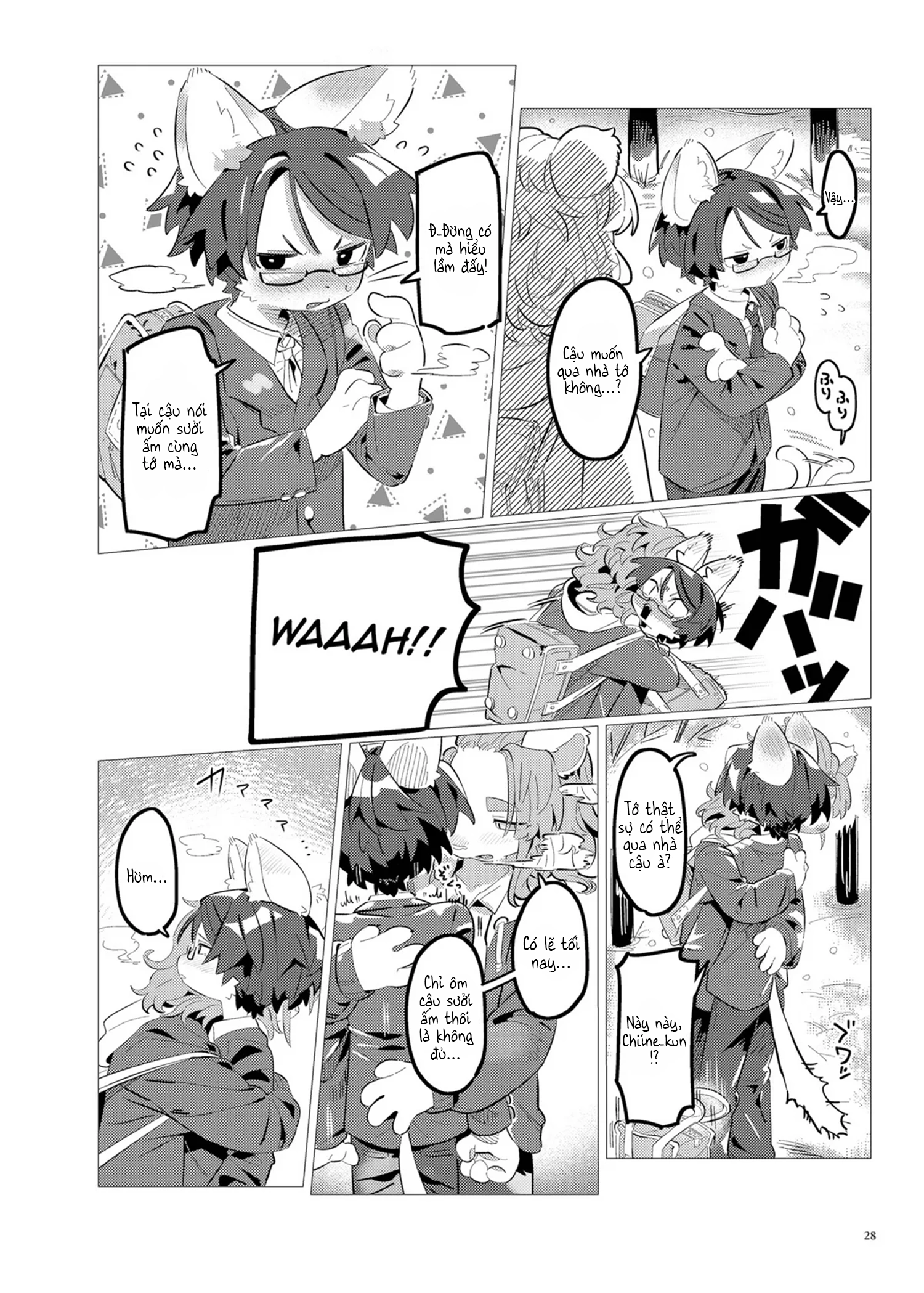 HentaiVN.net - Ảnh 4 - Kemoshonen Vol. 2 - Chap 3