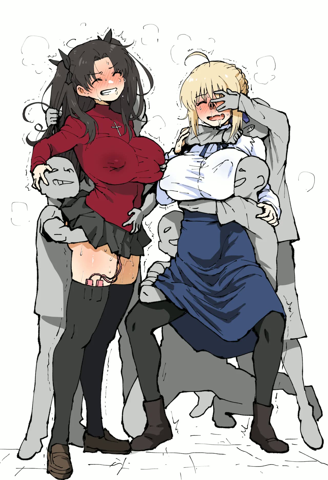 HentaiVN.net - Ảnh 5 - Rin và Saber trông trẻ - Chap 1