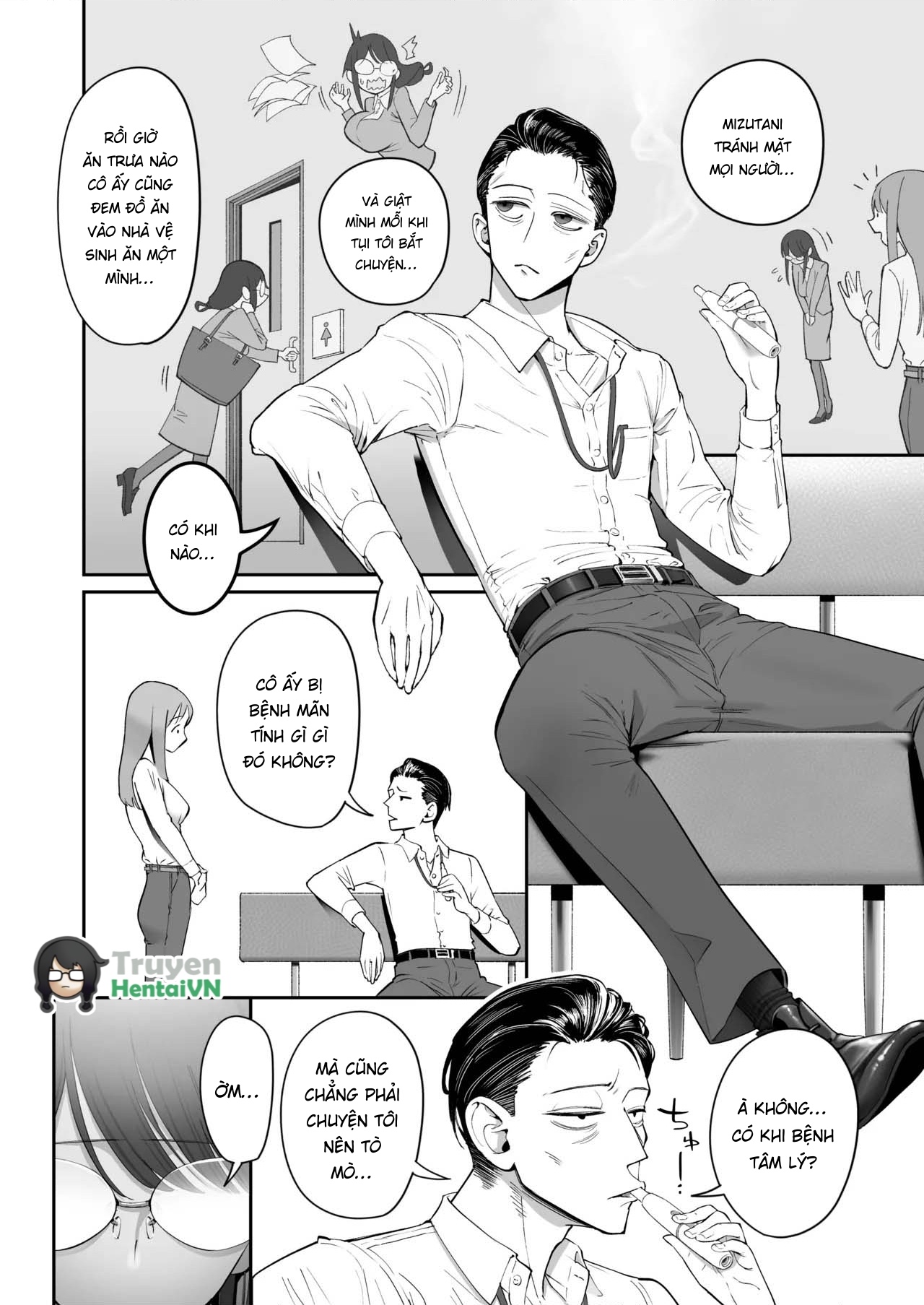 HentaiVN.net - Ảnh 5 - Binkan Jimiko wa Iki zurai!!! - Chap 1