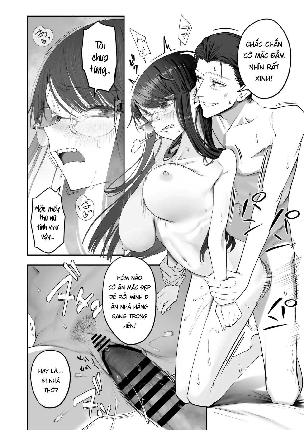 HentaiVN.net - Ảnh 55 - Binkan Jimiko wa Iki zurai!!! - Chap 1
