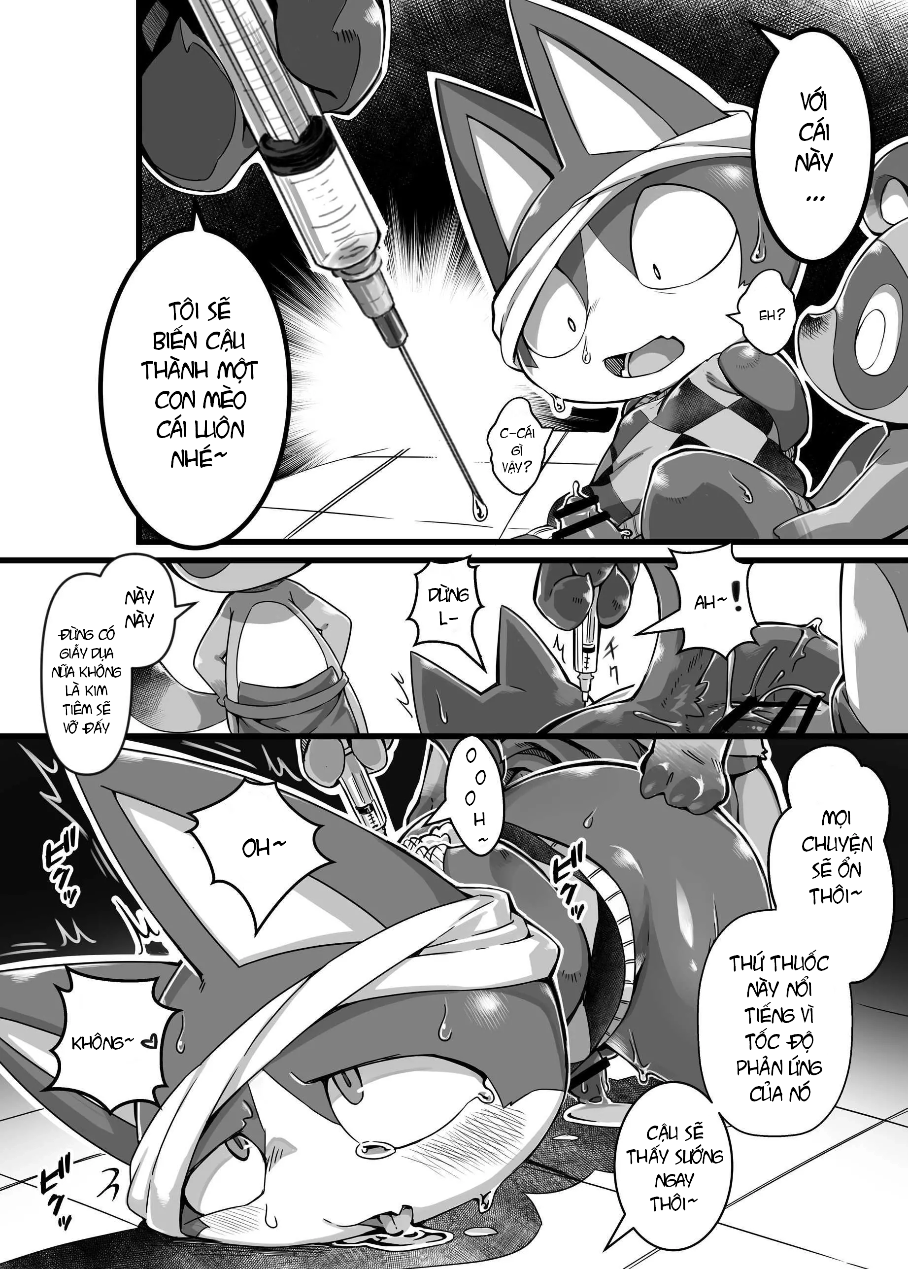 HentaiVN.net - Ảnh 9 - Midarana Neko no Shitsuke Kata - Chap 1