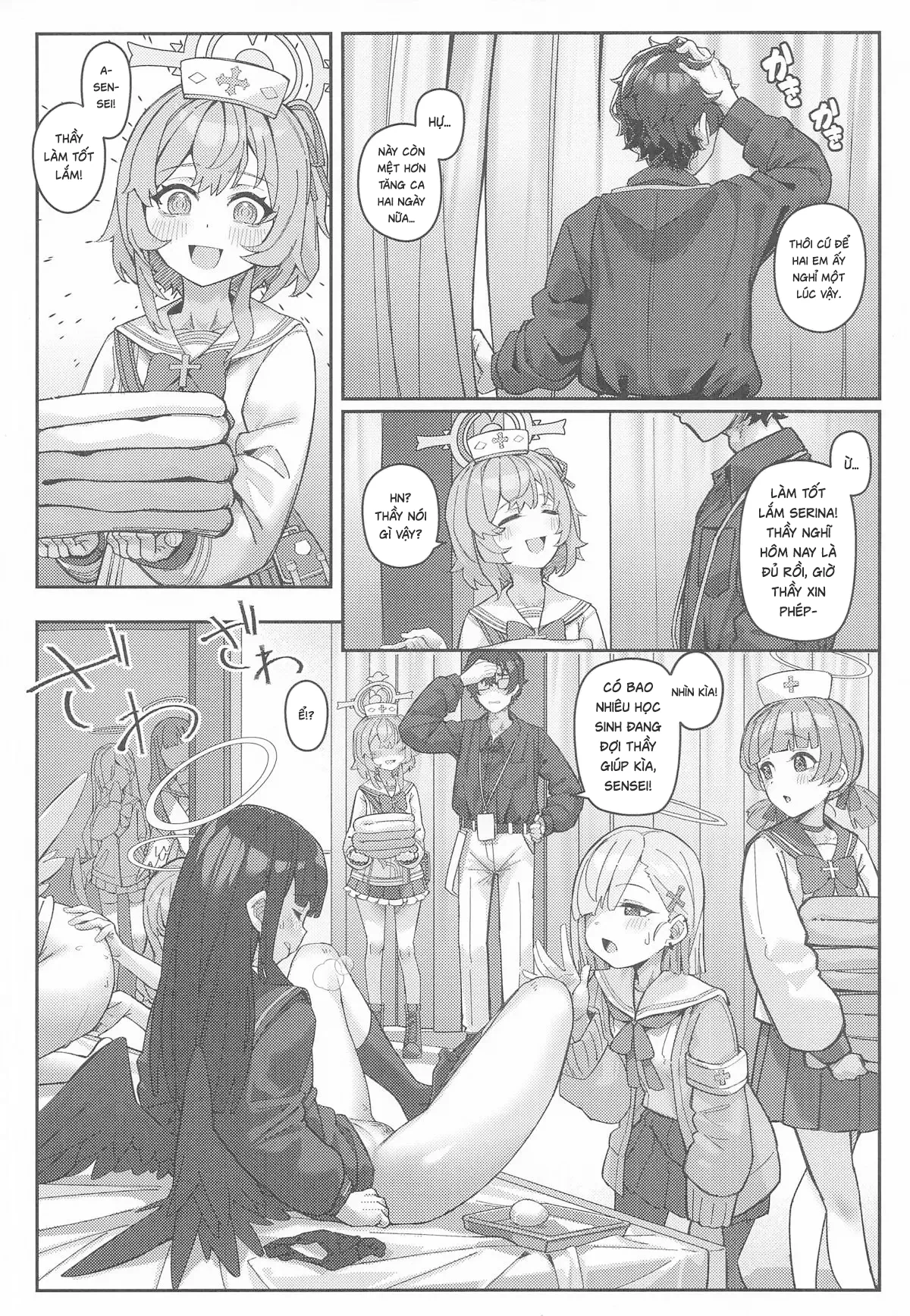 HentaiVN.net - Ảnh 44 - Chuyện đẻ trứng của những cô nàng có cánh. - Chap 1