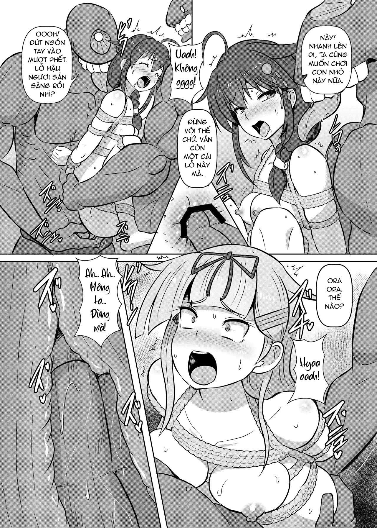 HentaiVN.net - Ảnh 16 - Taimakan Yuudachi Shigure Kinbaku Ryoujoku Emaki - Chap 1