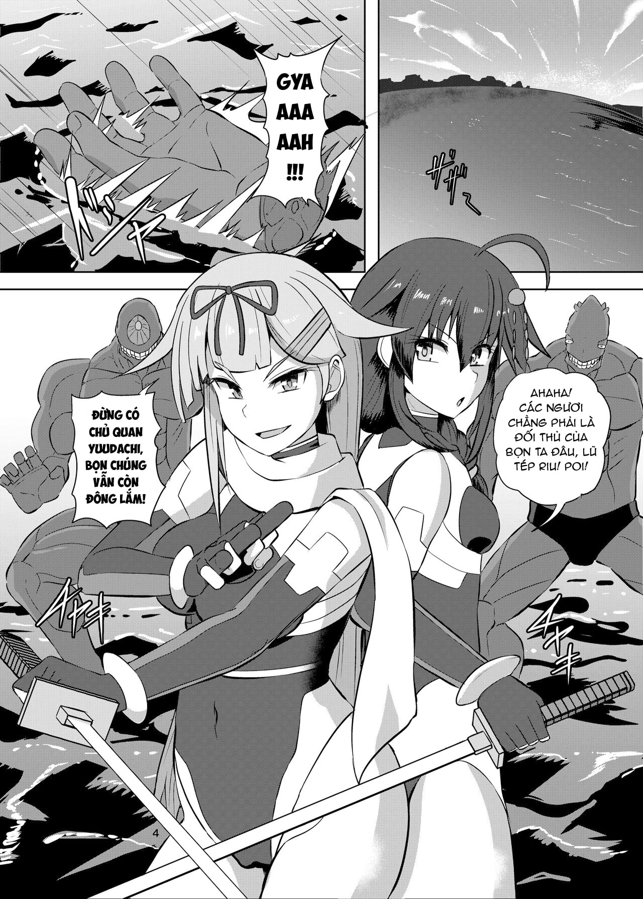 HentaiVN.net - Ảnh 3 - Taimakan Yuudachi Shigure Kinbaku Ryoujoku Emaki - Chap 1